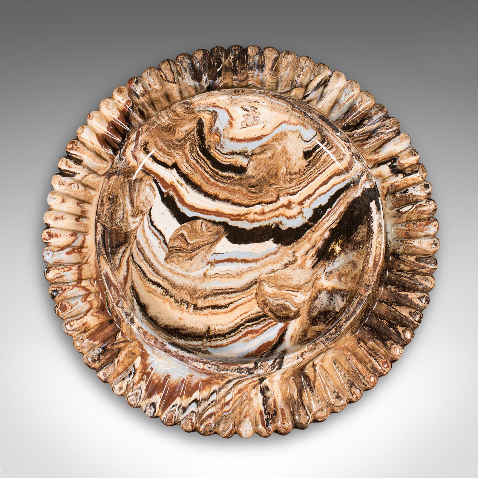 Custode di formaggio Stilton d'epoca, stile Georgiano, inglese, cupola in ceramica in vendita 2