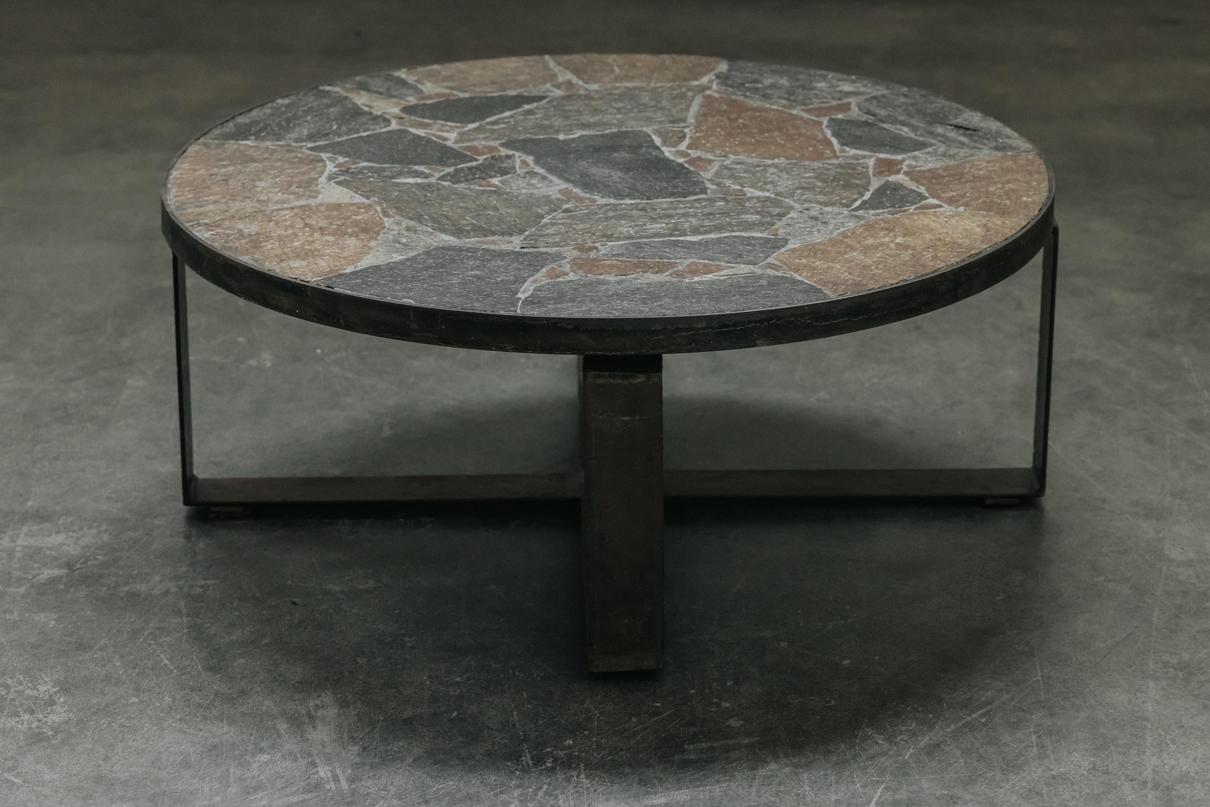 Table basse vintage de France, vers 1970 en vente 1