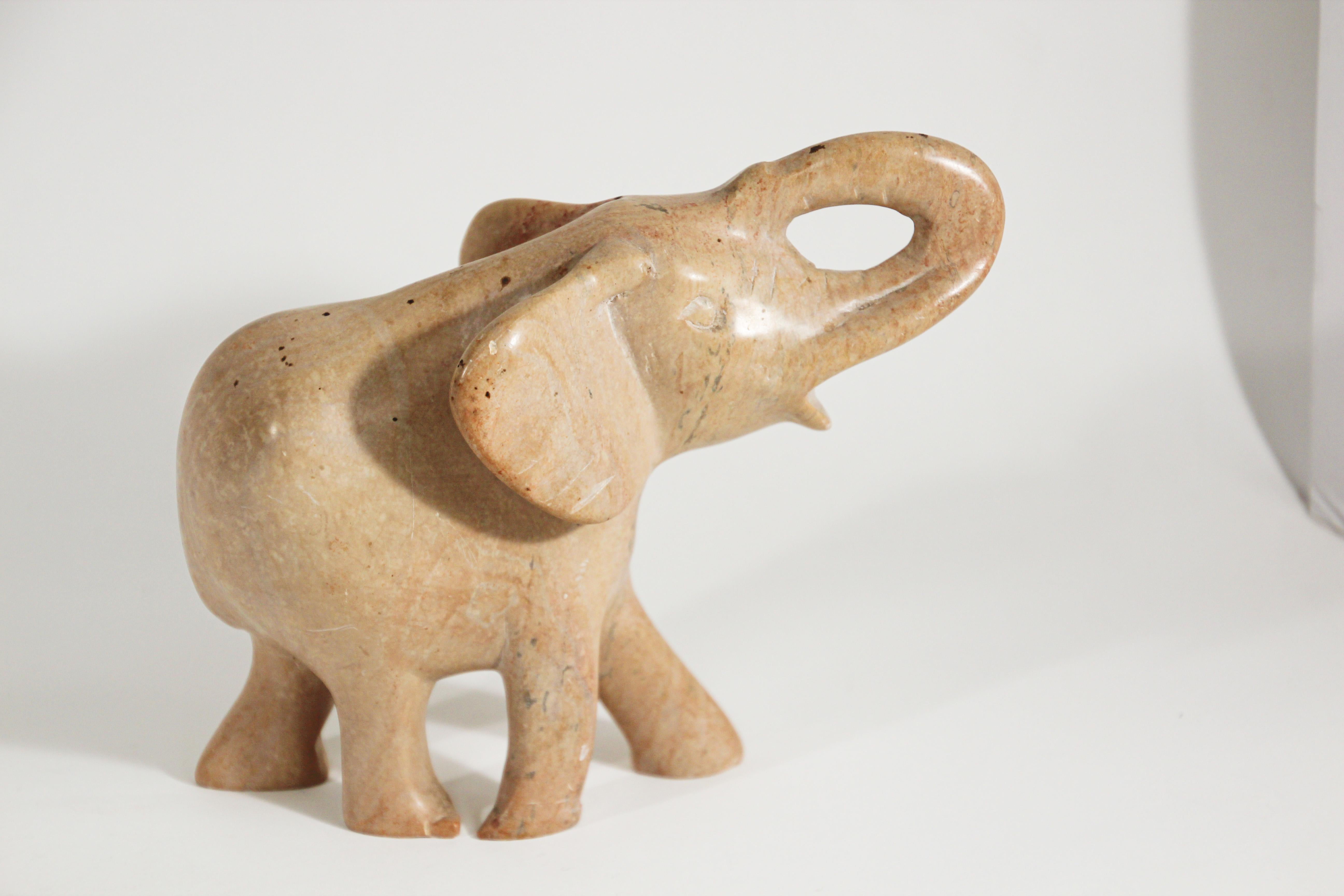 soap stone elephant