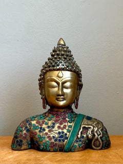 Vintage Stone Inlay Buddah