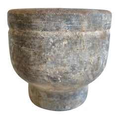 Vintage Stone Mortar and Pestle Set