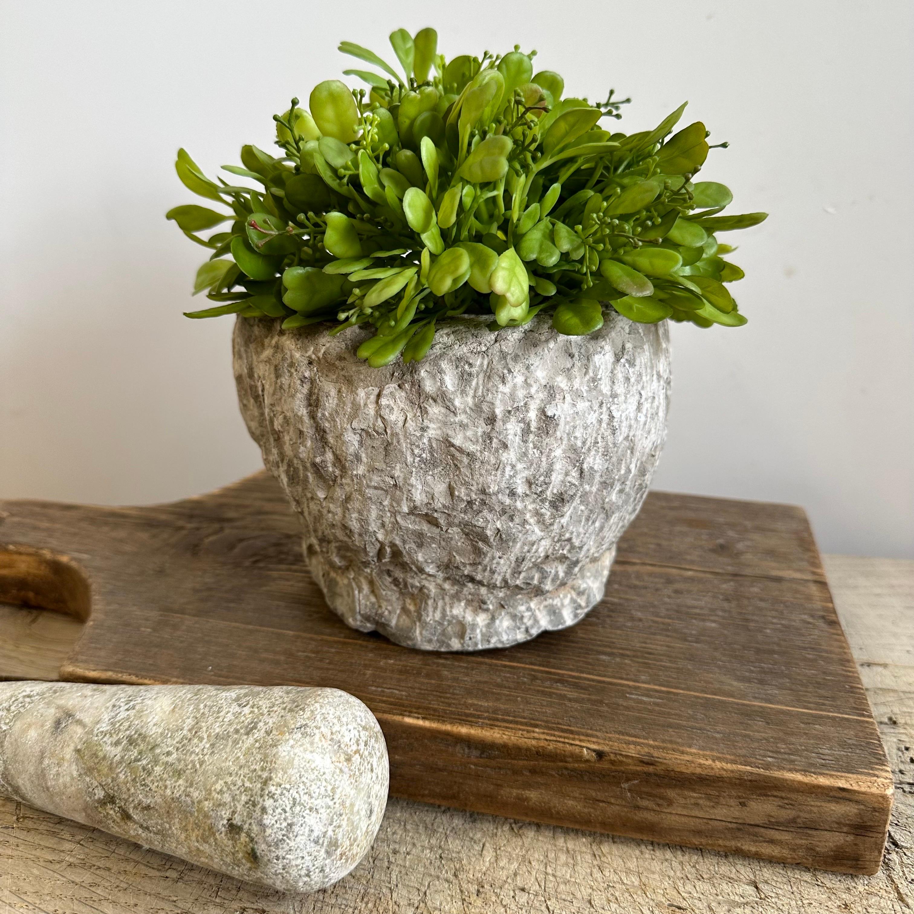 antique pestle and mortar