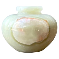 Vintage Stone Onyx Vase