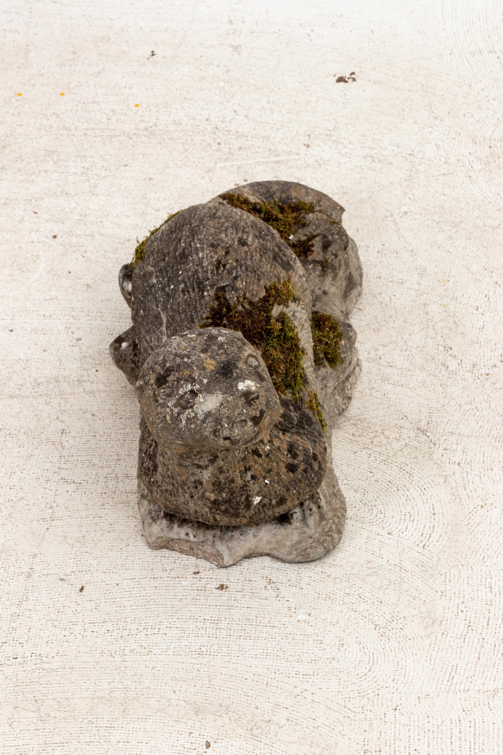 19th Century Vintage Stone Otter