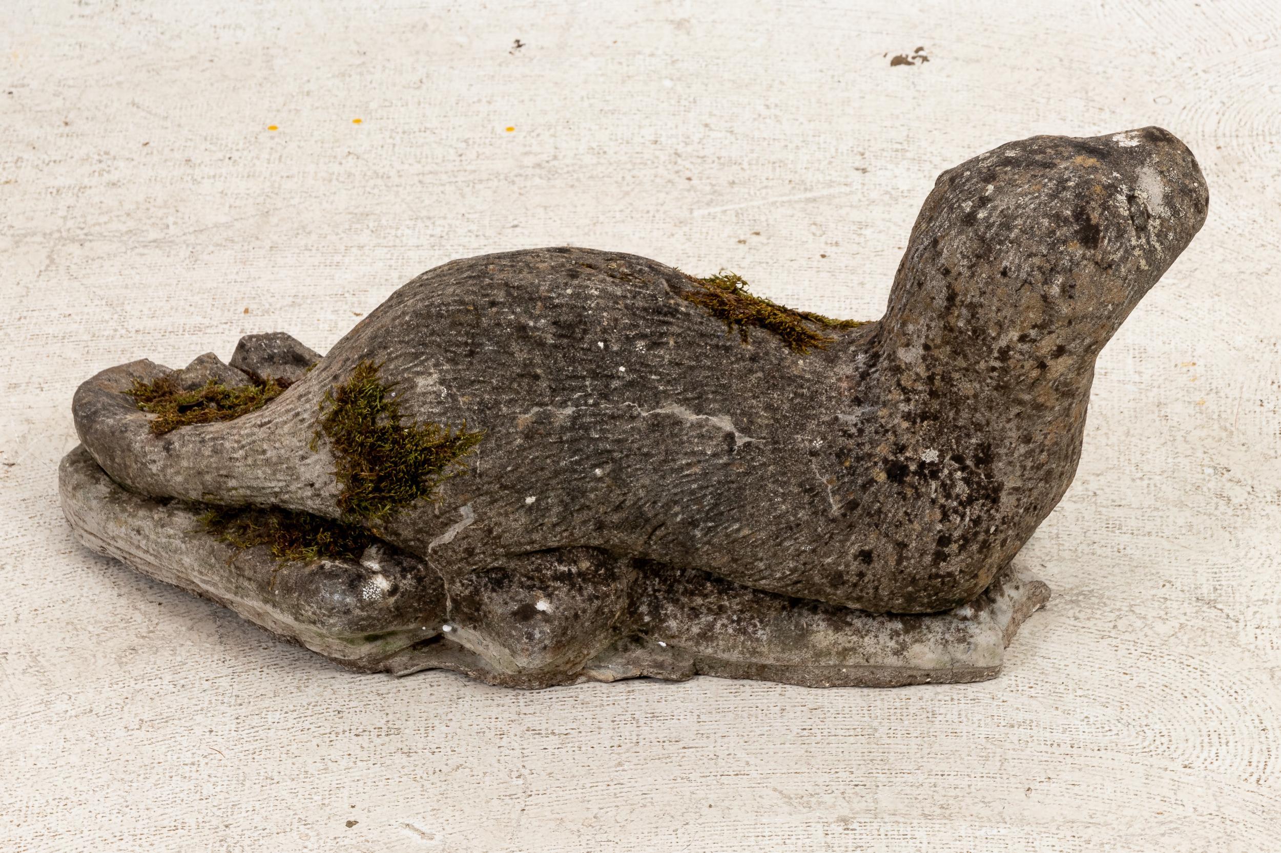 Cast Stone Vintage Stone Otter