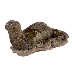 Antique Stone Otter