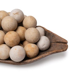 Vintage Stone Water Filter Spheres, Early 20th Century