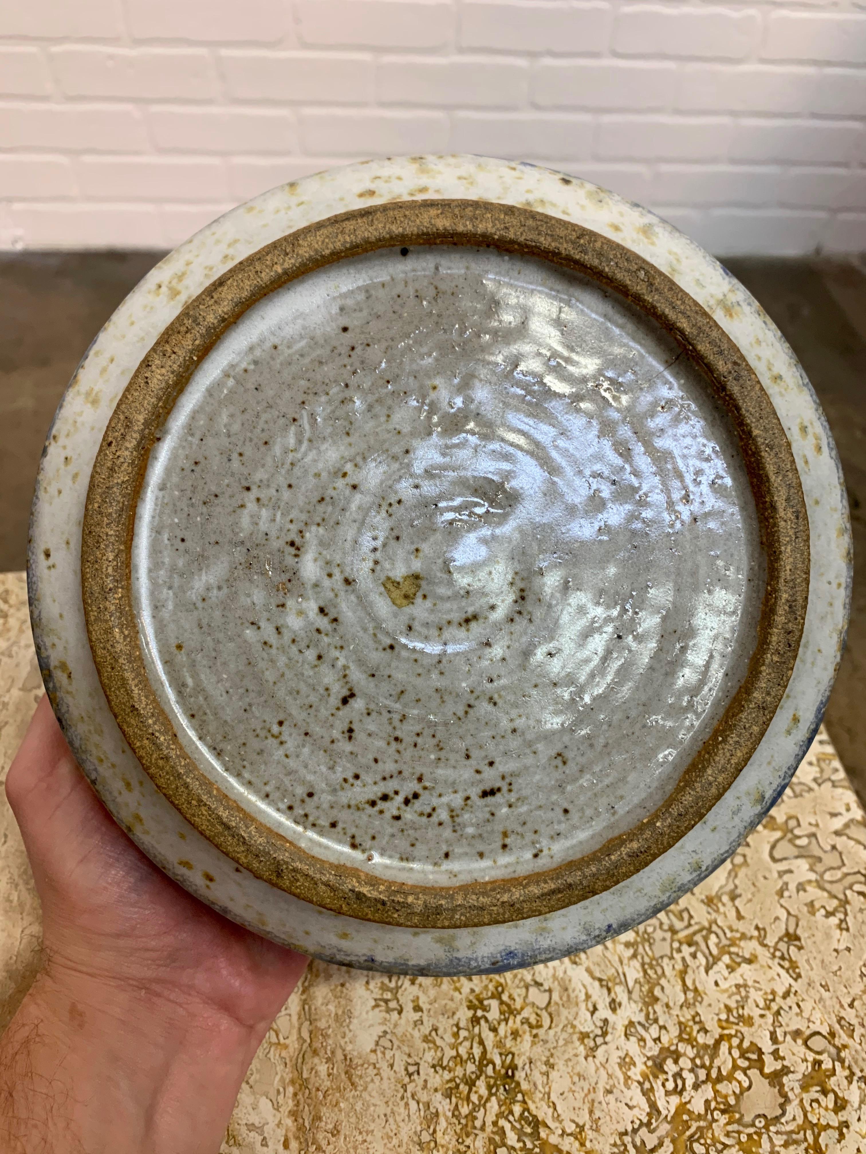 Vintage Stoneware Casserole Dish with Lid 4