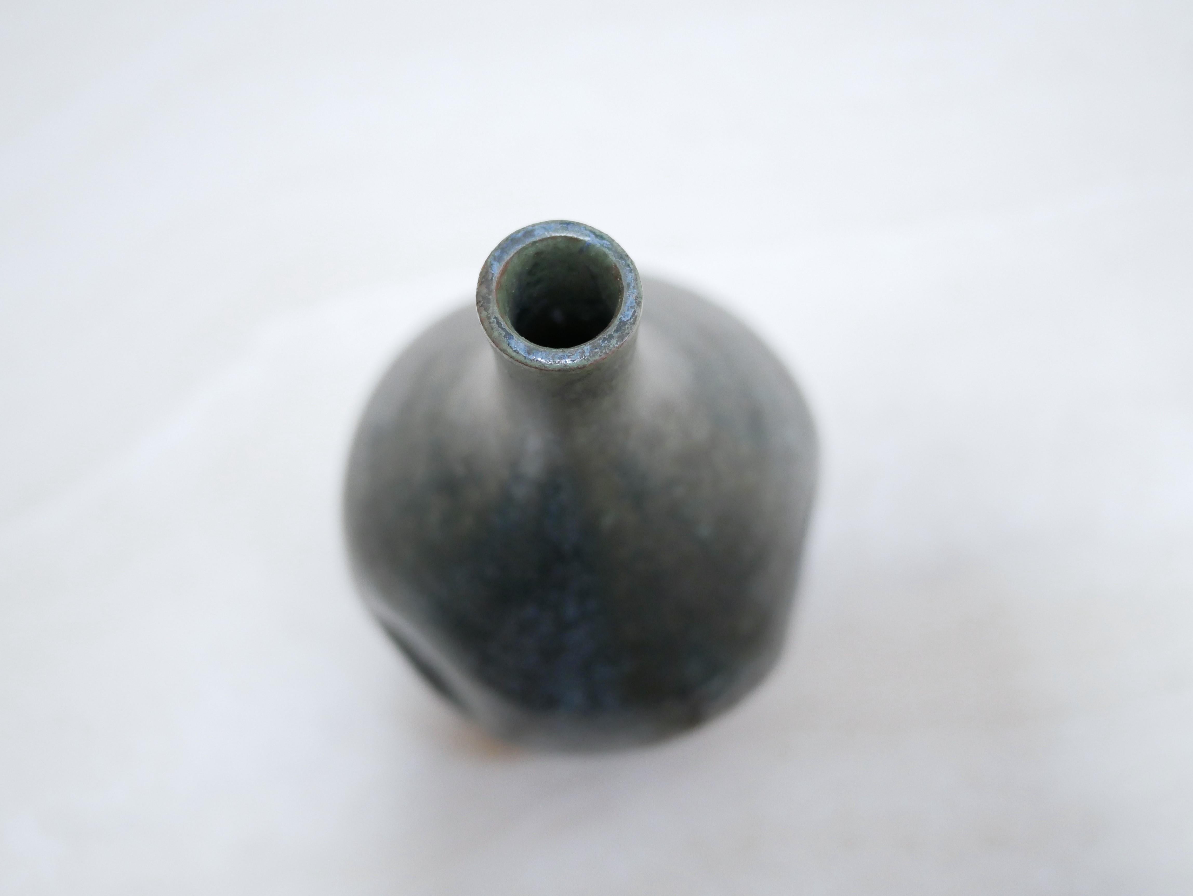 French Vintage stoneware soliflore vase