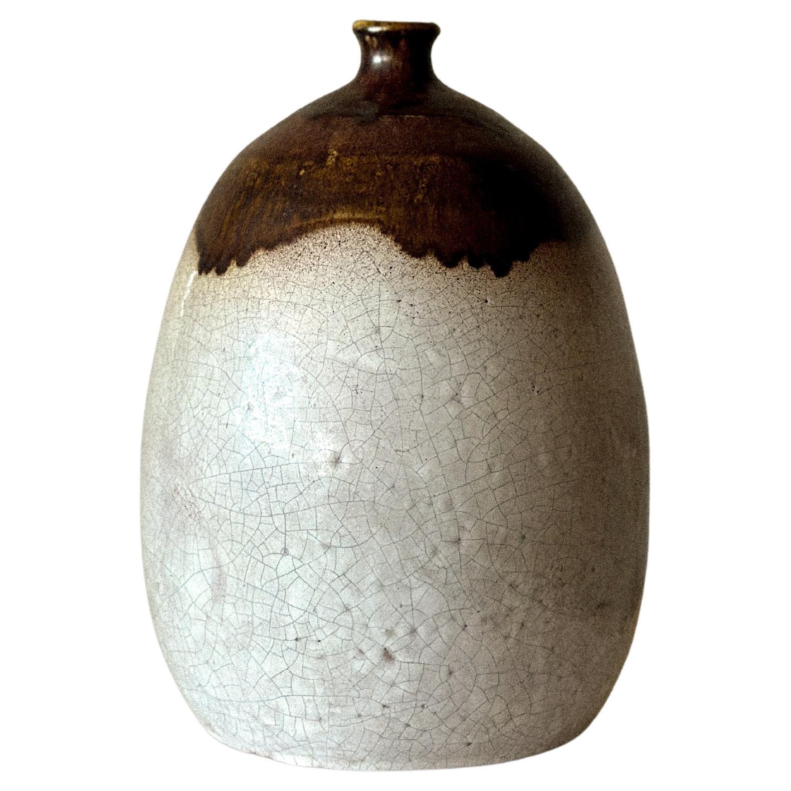 Vintage Stoneware Vase, Anonymous, Spain, c. 1970s