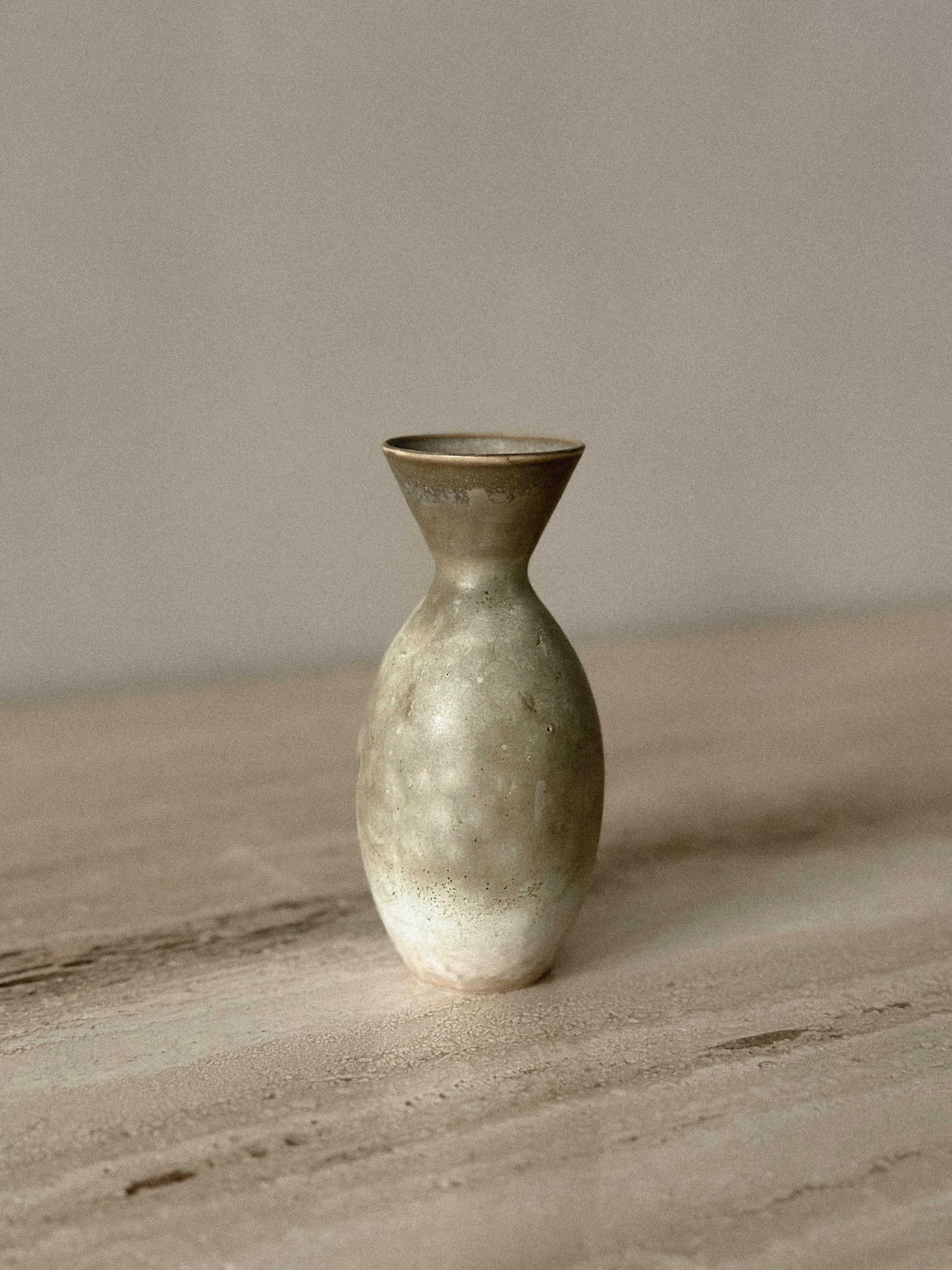 Svedese Vaso d'epoca in gres di Carl-Harry Stålhane per Rörstrand, Svezia, anni '50 in vendita