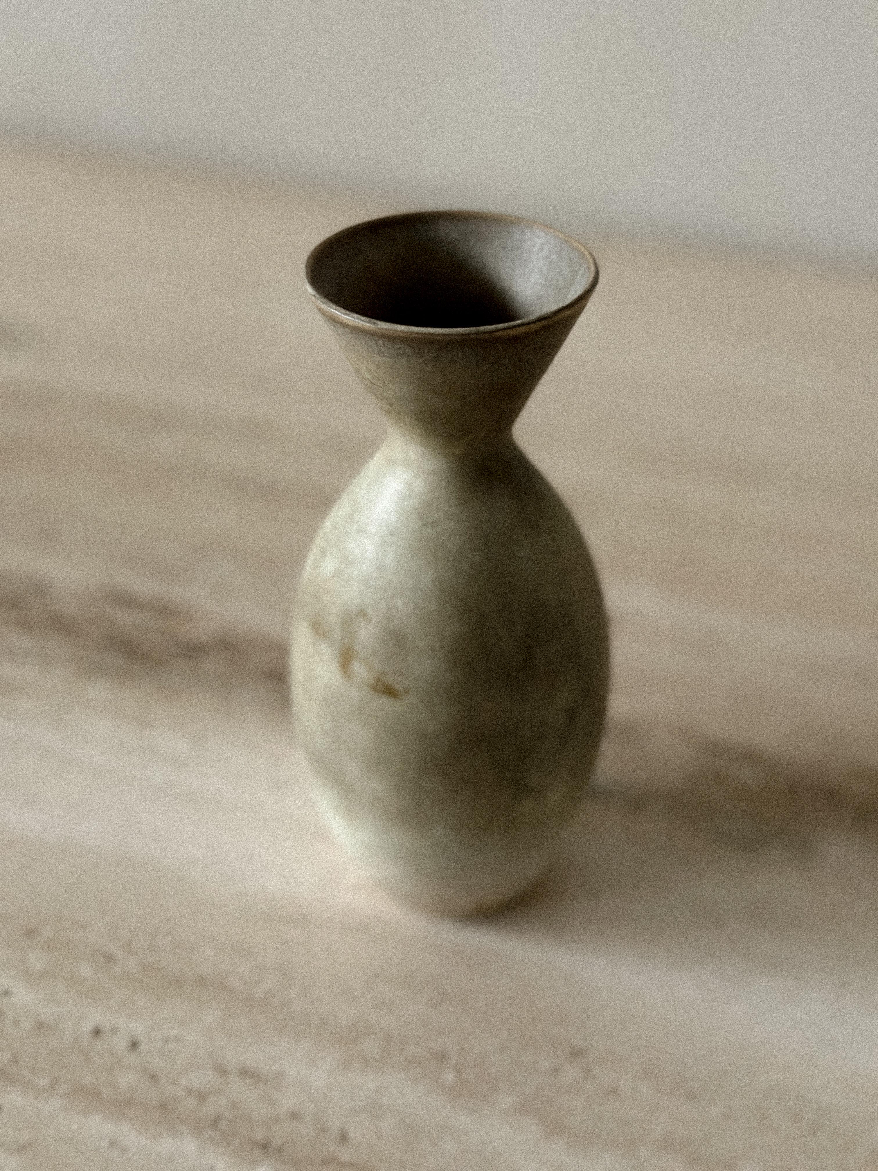 Vaso d'epoca in gres di Carl-Harry Stålhane per Rörstrand, Svezia, anni '50 In condizioni buone in vendita a Hønefoss, 30