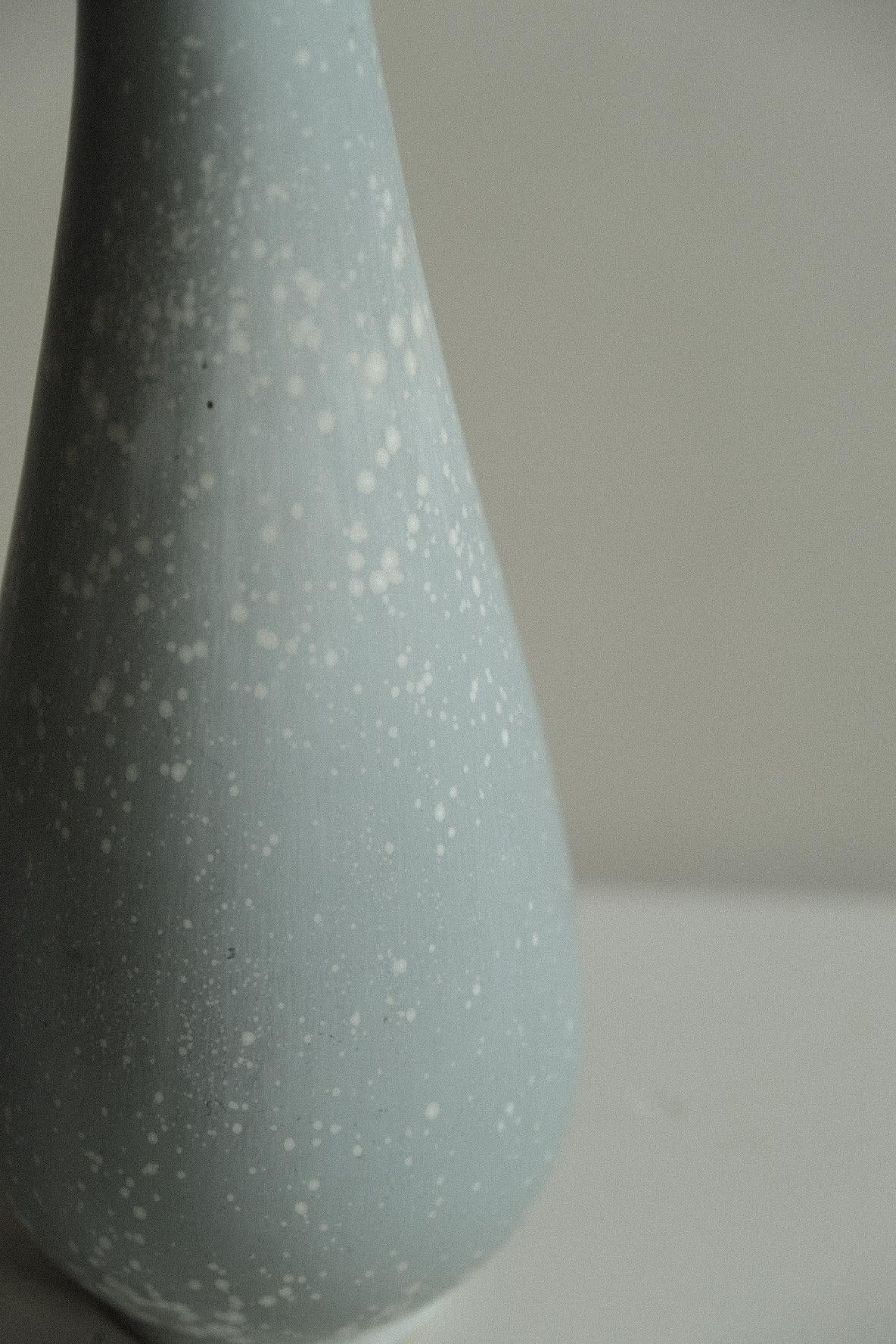 Swedish Vintage Stoneware Vase by Gunnar Nylund for Rörstrand, Sweden 1950s For Sale