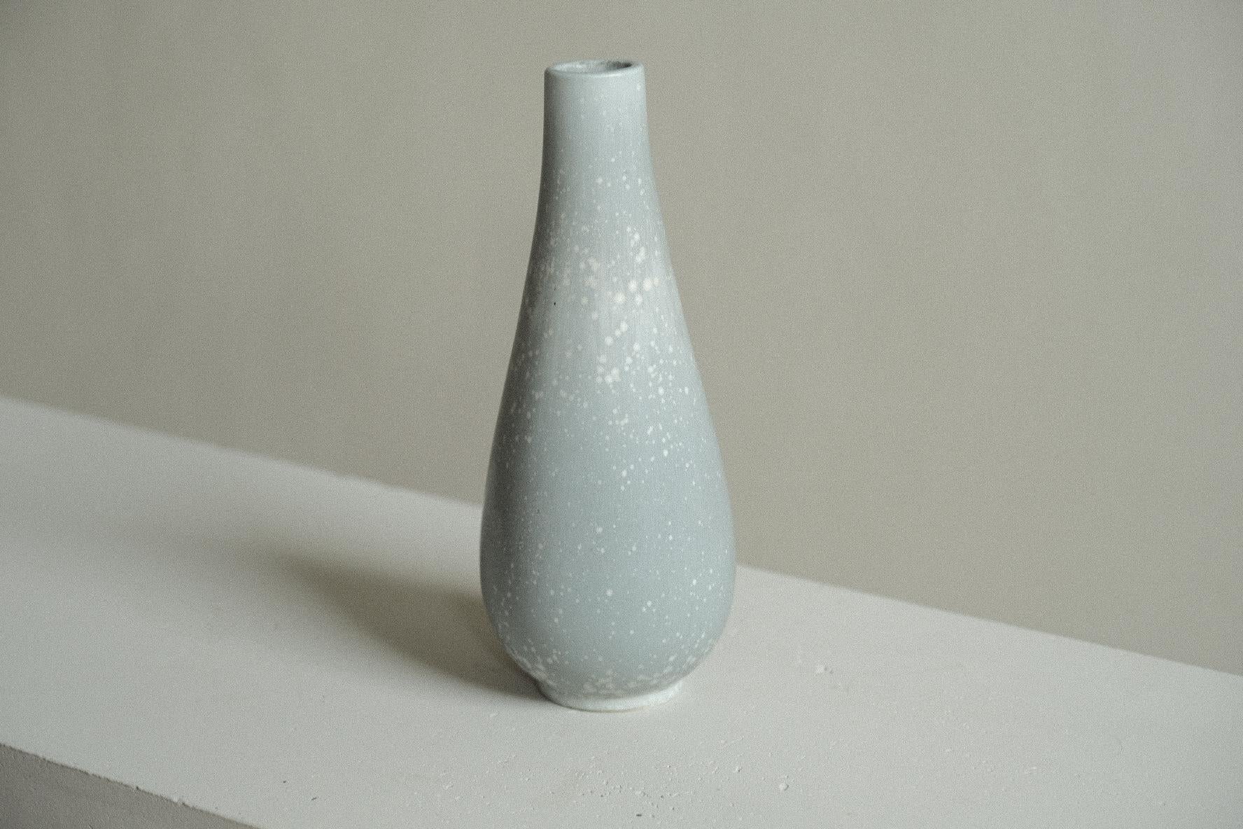 19th Century Vintage Stoneware Vase by Gunnar Nylund for Rörstrand, Sweden 1950s For Sale