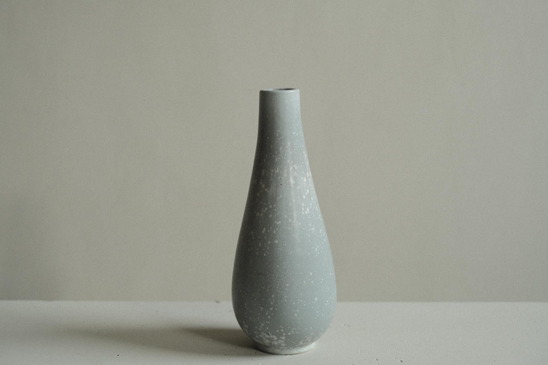 Vintage Stoneware Vase by Gunnar Nylund for Rörstrand, Sweden 1950s For Sale 1