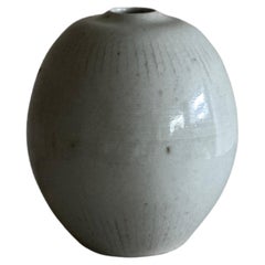 Vintage Stoneware Vase by John Andersson for Häganäs, Sweden, 1950s
