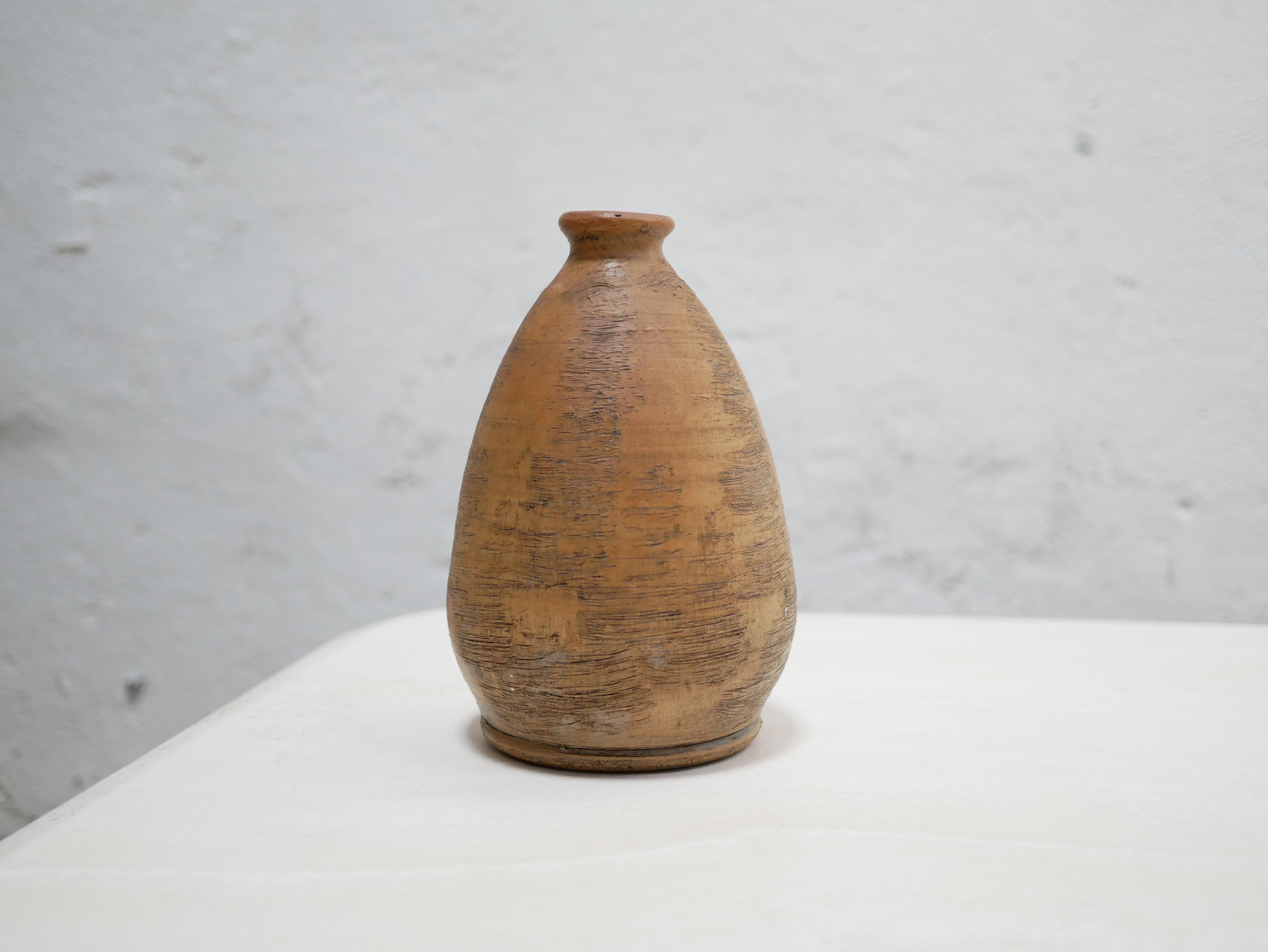 Vintage-Vase aus Steingut im Angebot 2