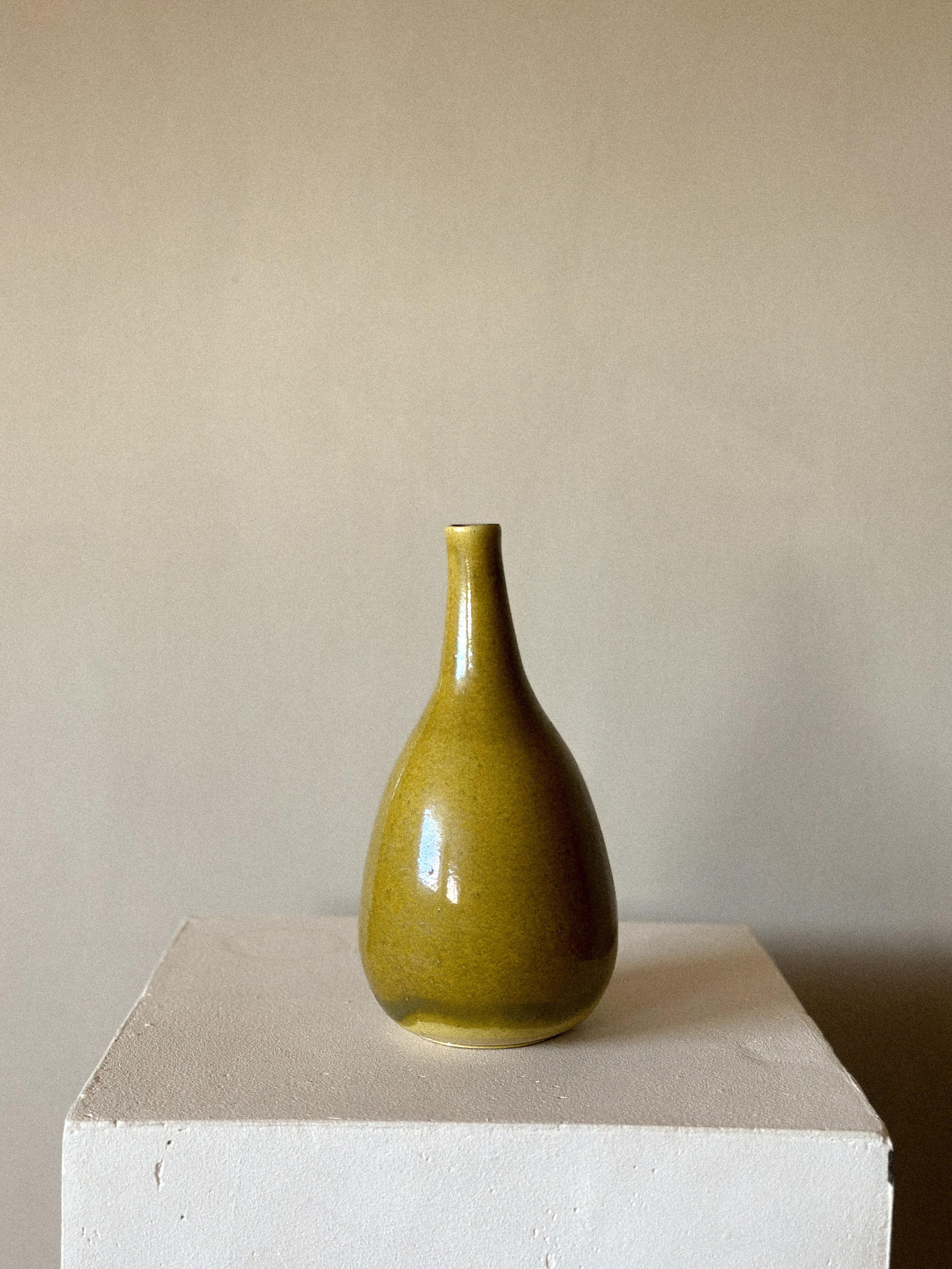 Spanish Vintage Stoneware Vase, Spain, 1988 For Sale