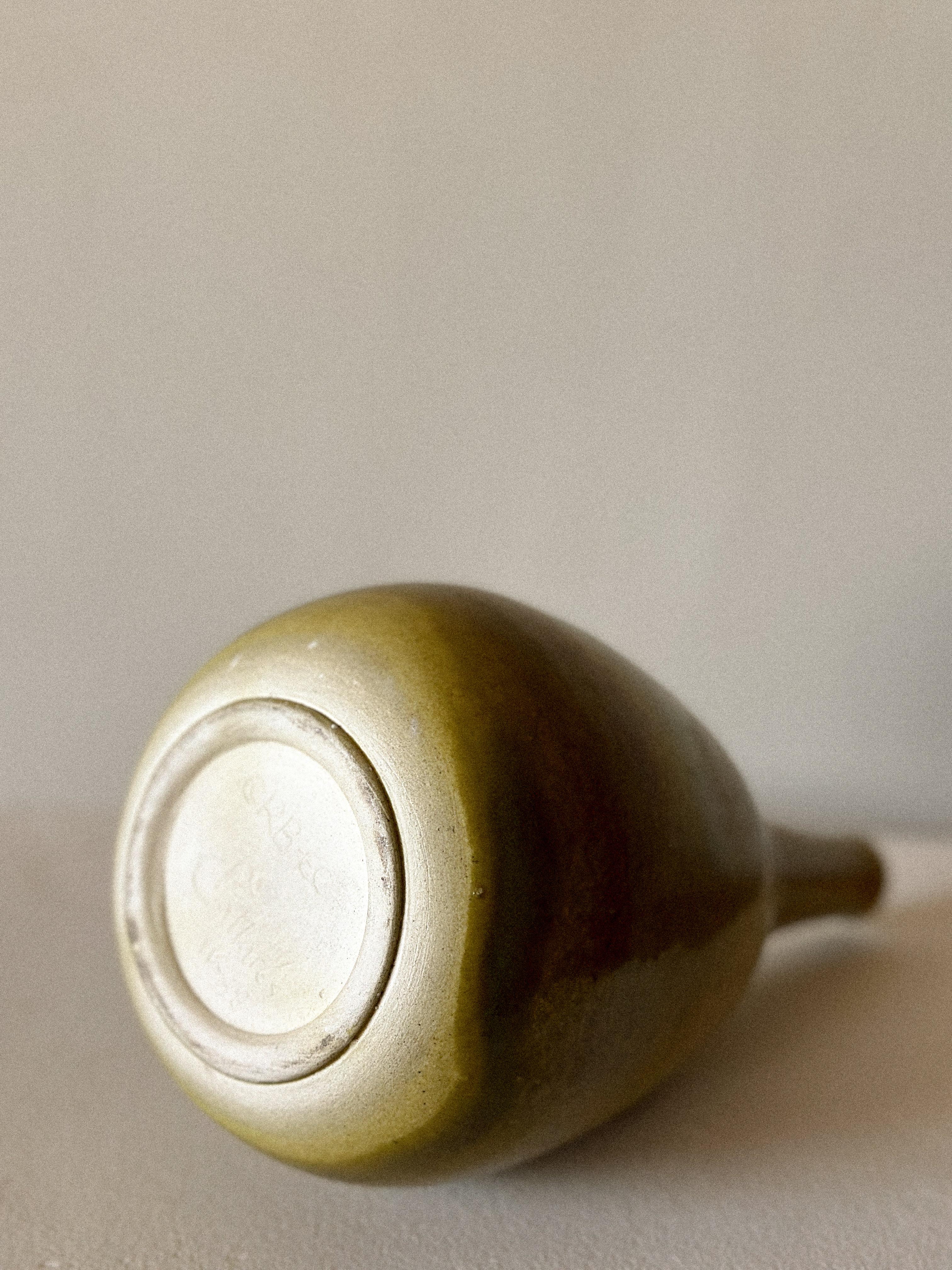 Vintage Stoneware Vase, Spain, 1988 In Good Condition For Sale In Hønefoss, 30