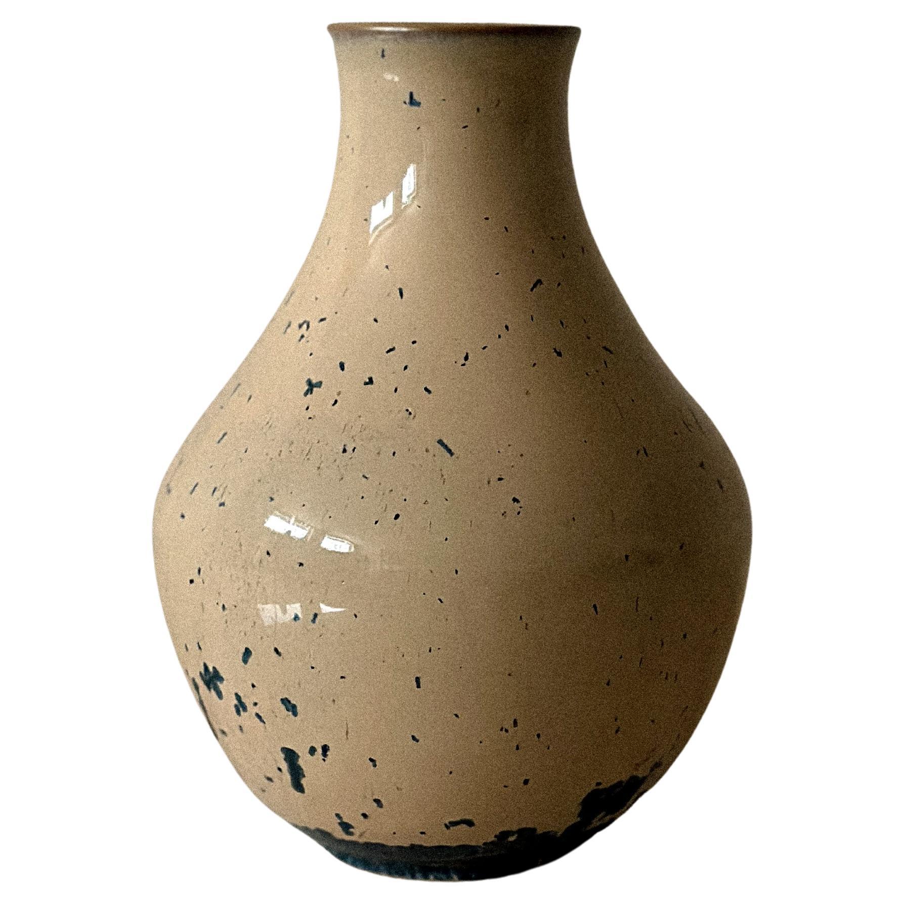 Vaso in gres vintage, Spagna, 1989