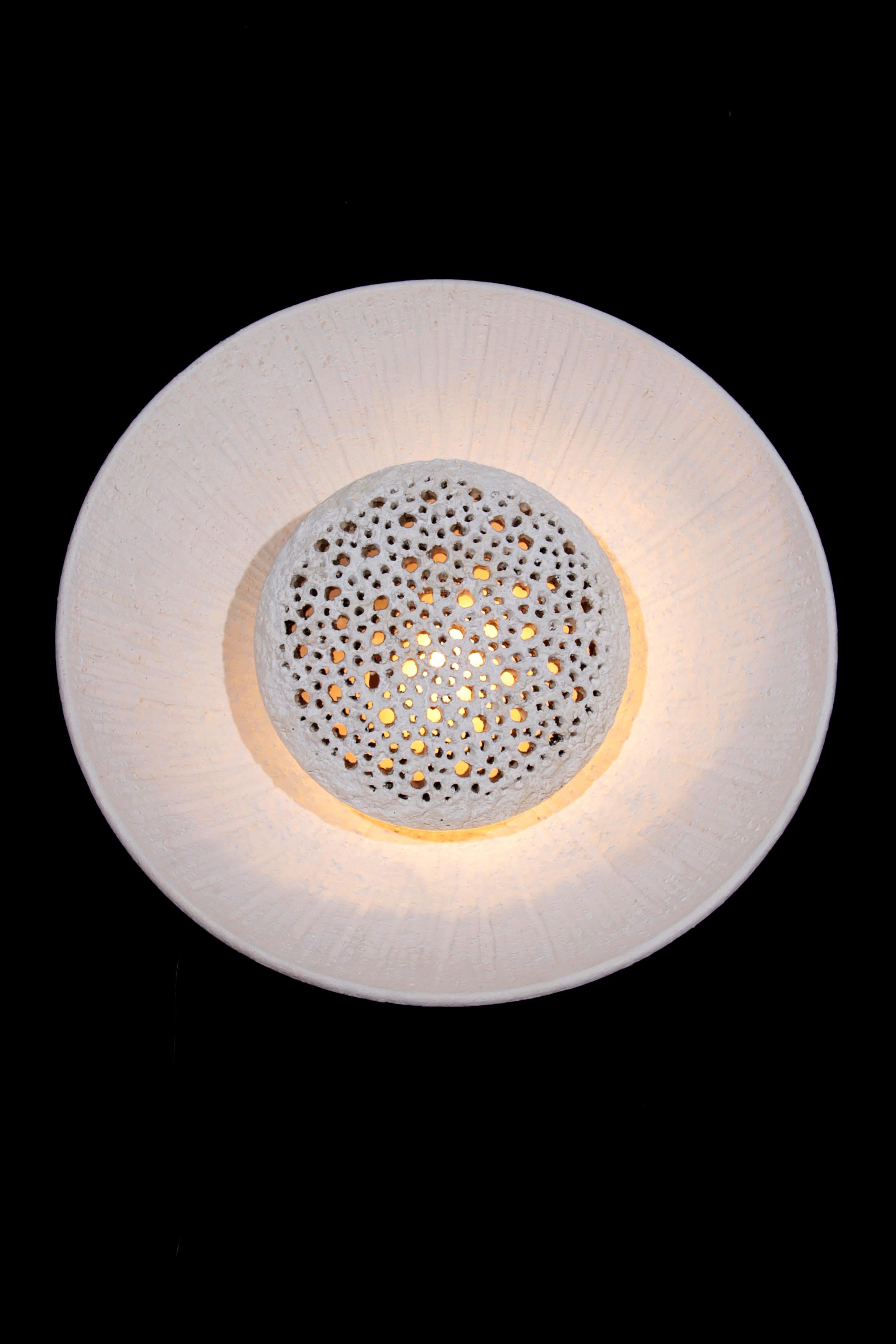 Danese Lampada da parete in gres d'epoca di Sejer Keramik, Danimarca 1960 in vendita
