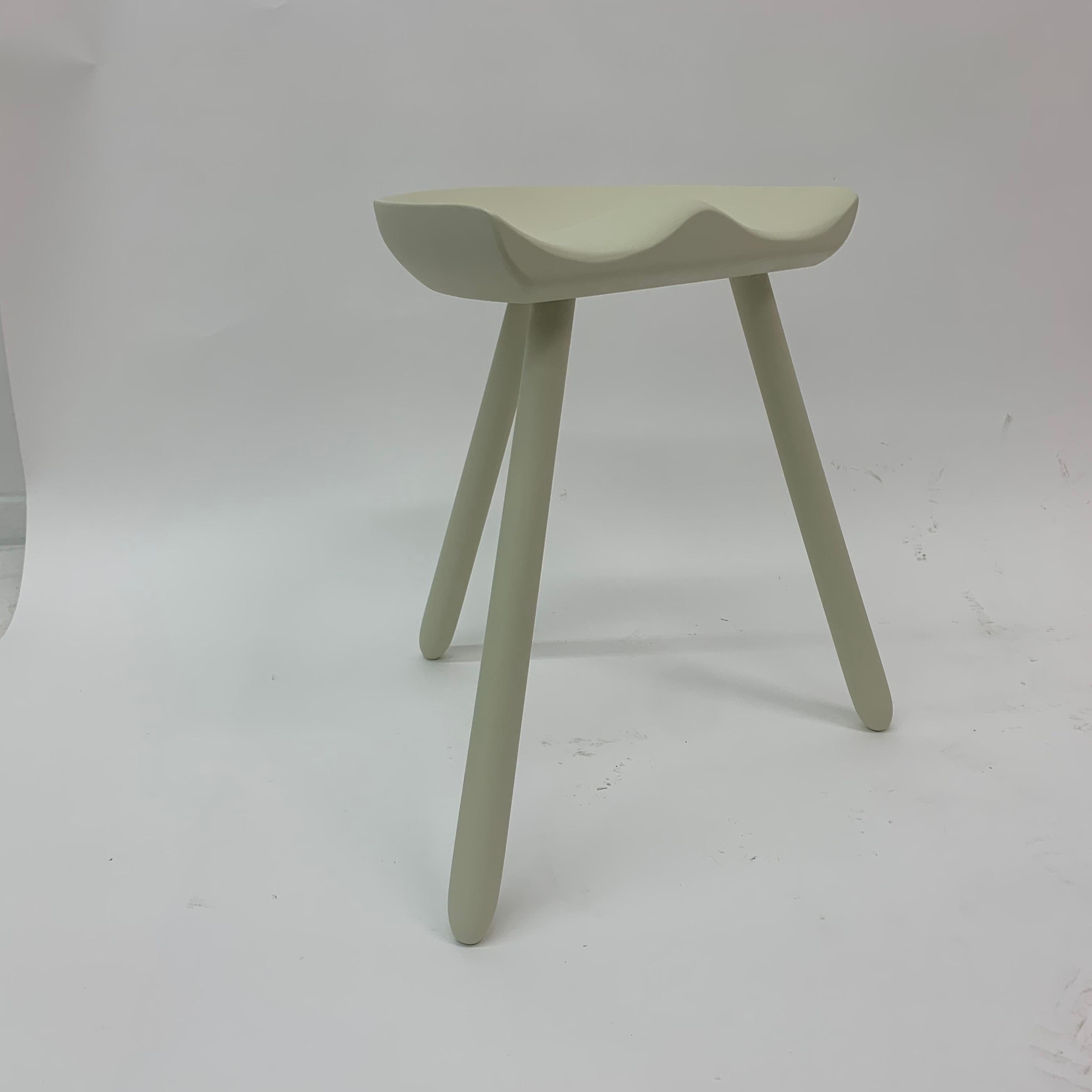 Vintage Stool by Arne Hovmand Olsens Denmark, 1950’s For Sale 4