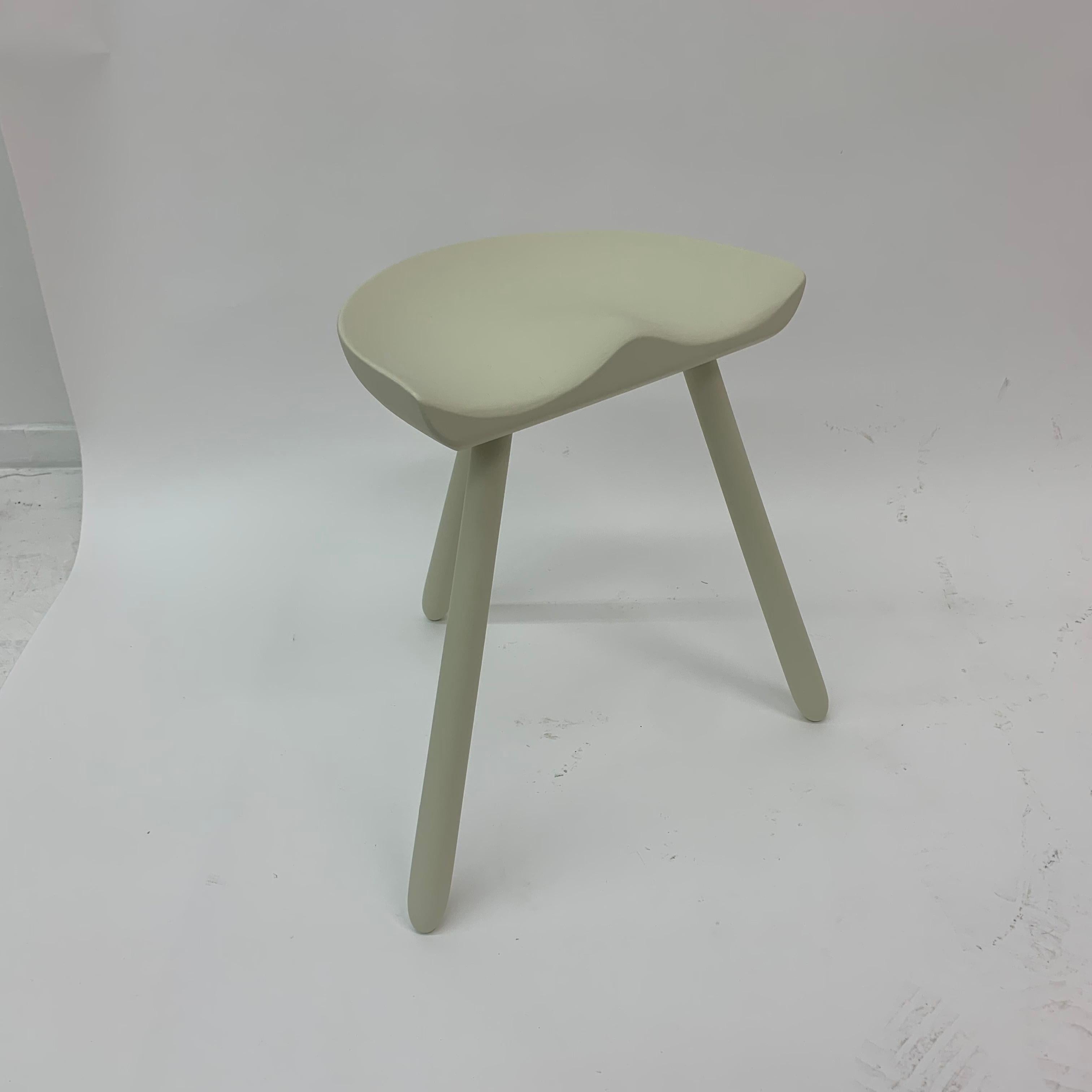 Vintage Stool by Arne Hovmand Olsens Denmark, 1950’s For Sale 5