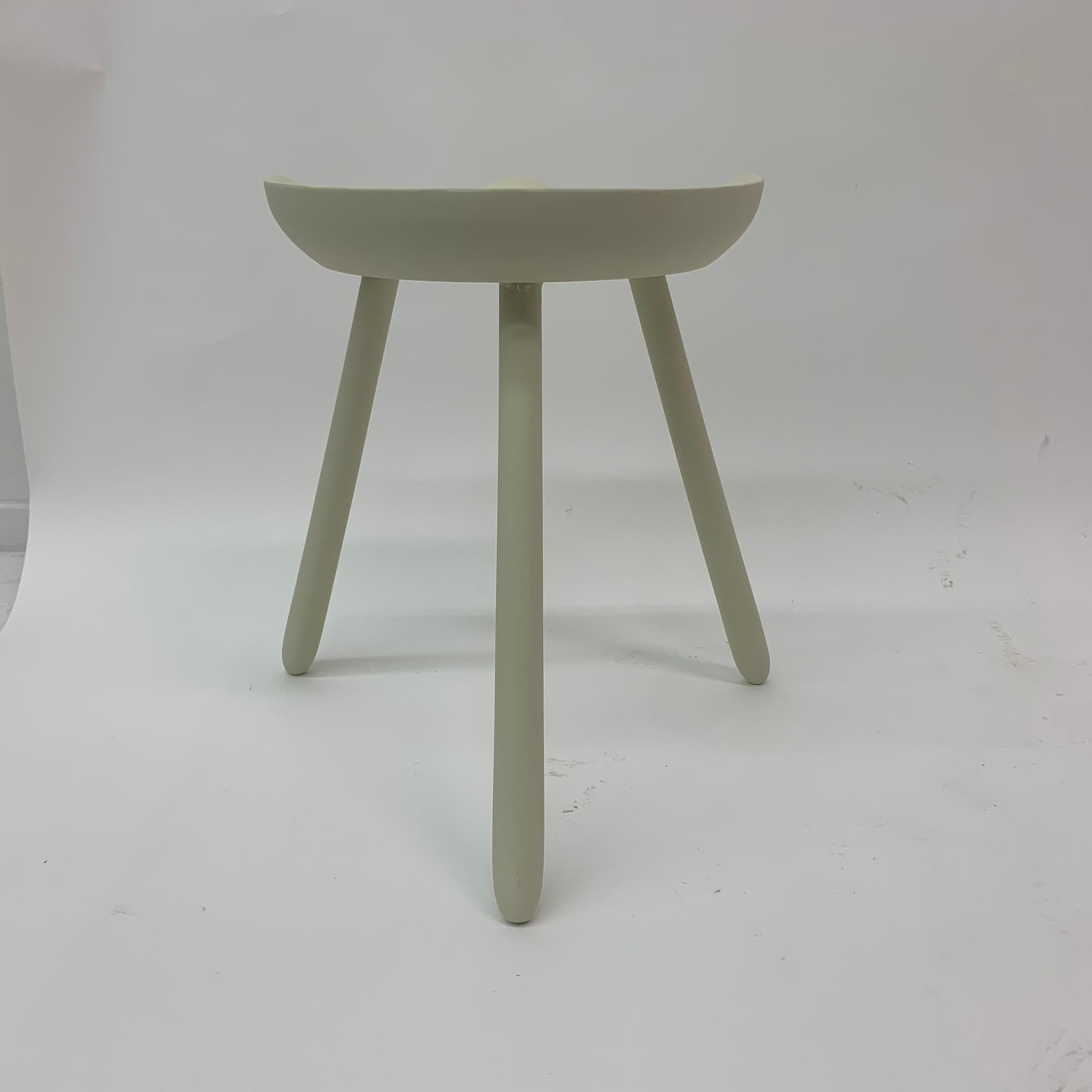 Vintage Stool by Arne Hovmand Olsens Denmark, 1950’s For Sale 10