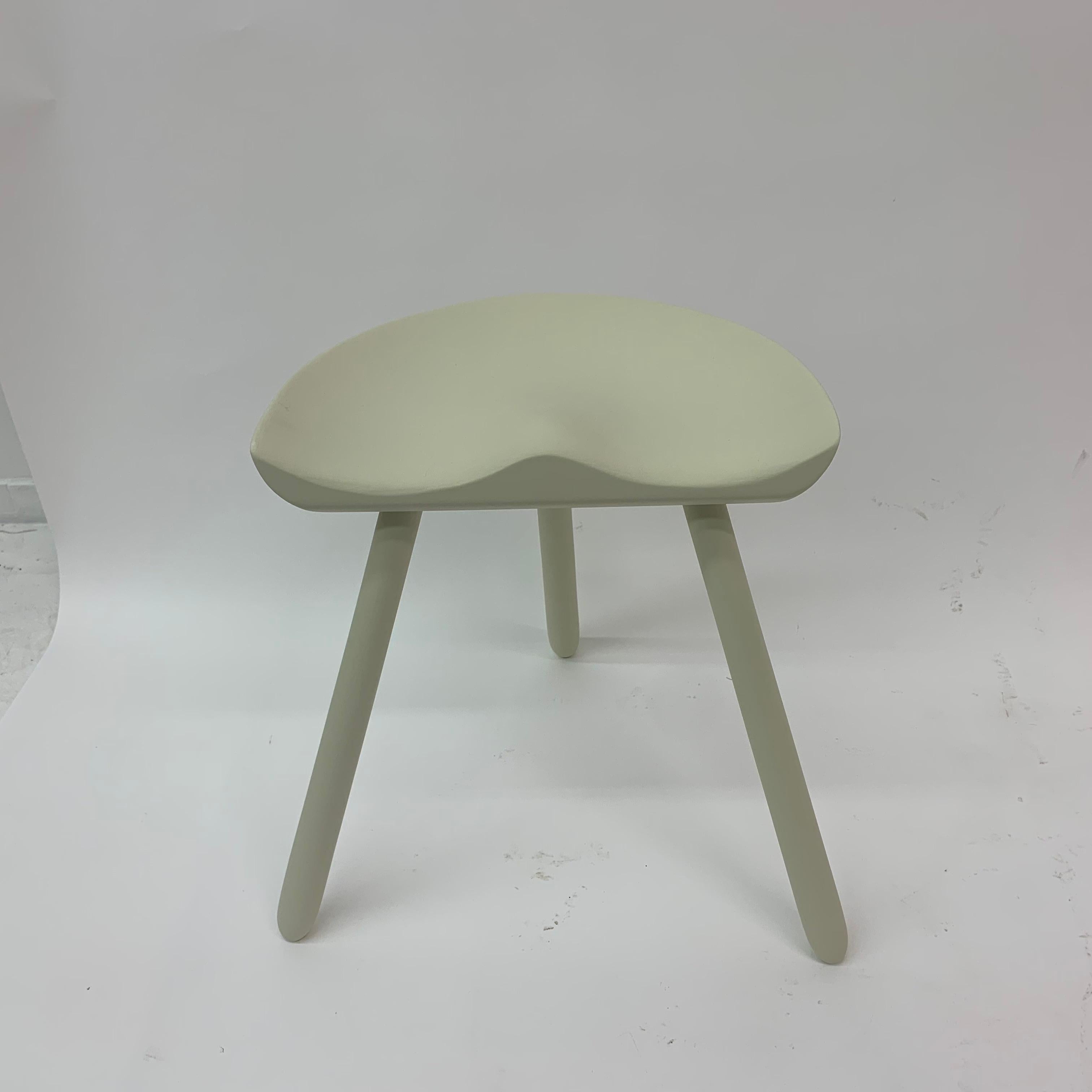 Vintage Stool by Arne Hovmand Olsens Denmark, 1950’s For Sale 2