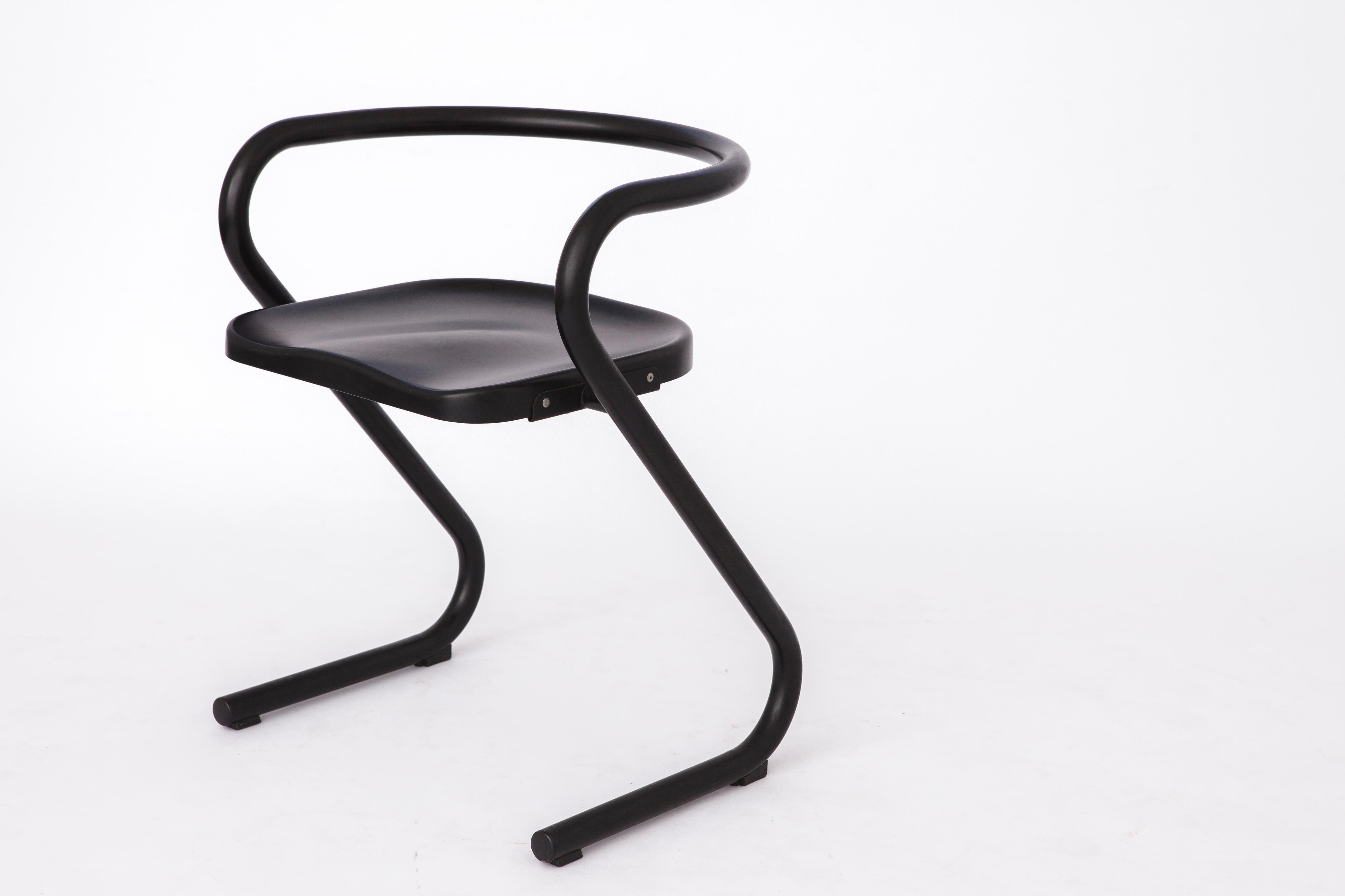 Mid-Century Modern Vintage stool by Börge Lindau & Bo Lindekrantz for Lammhults 1960s For Sale