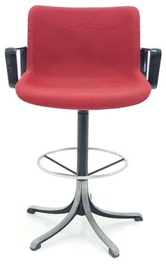 Vintage Stool Designed by Osvaldo Borsani for Tecno, 1970s