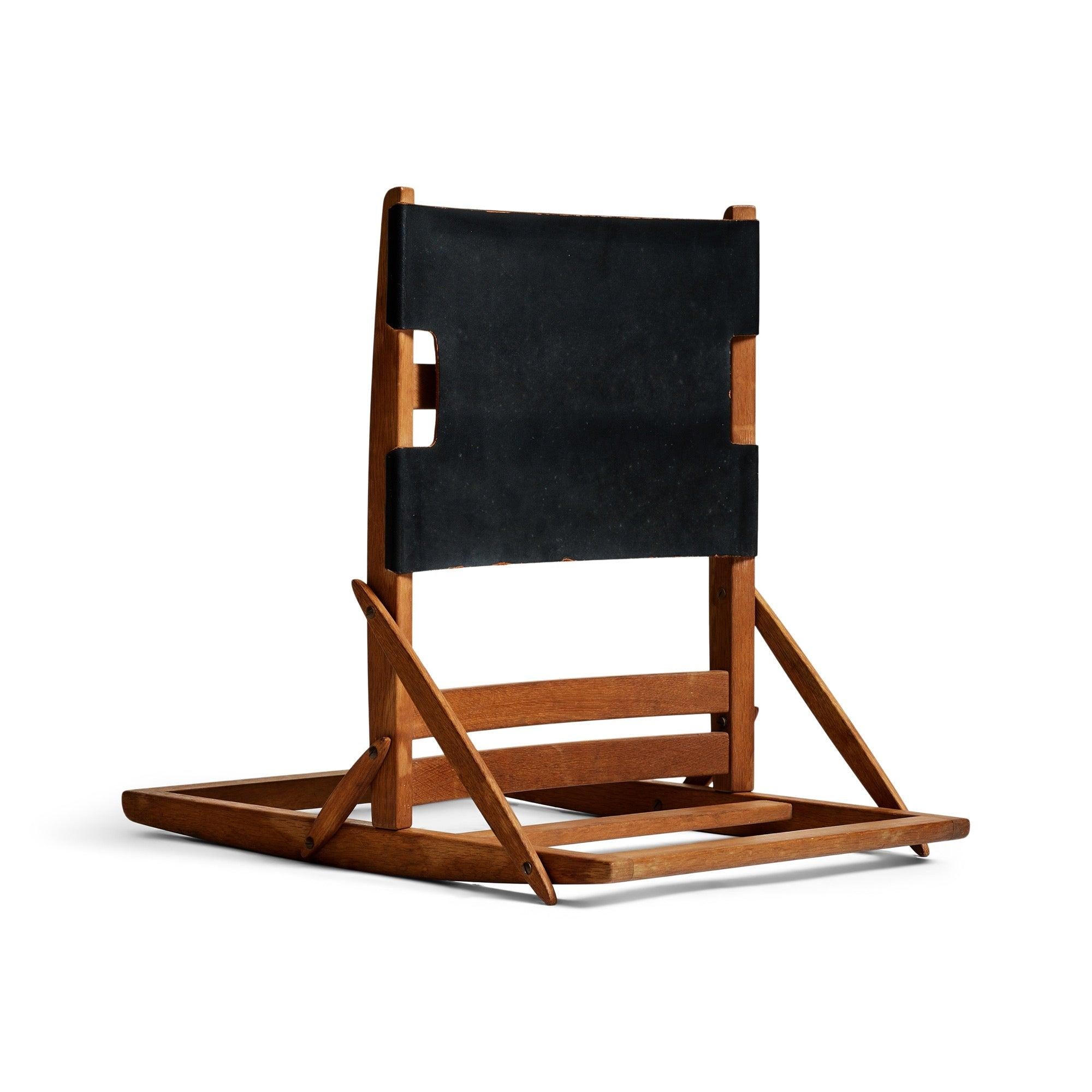 Danese Sgabello vintage di Ludvig Pontoppidan per Peter Hvidt Orla Mölgaard-Nielsen, 1959 in vendita