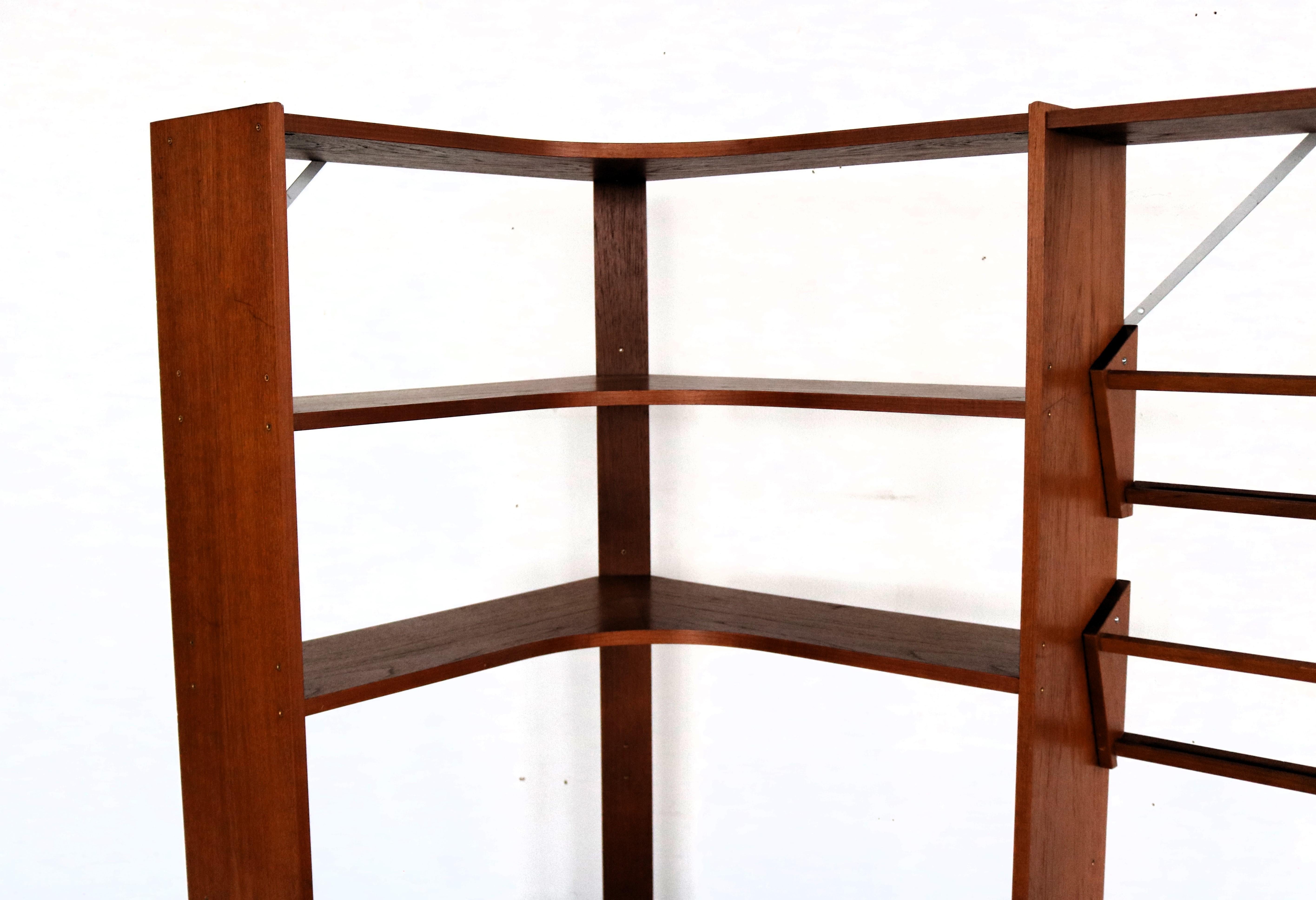 Vintage-Schrank  Bücherregal  Eckschrank  Schweden im Angebot 8
