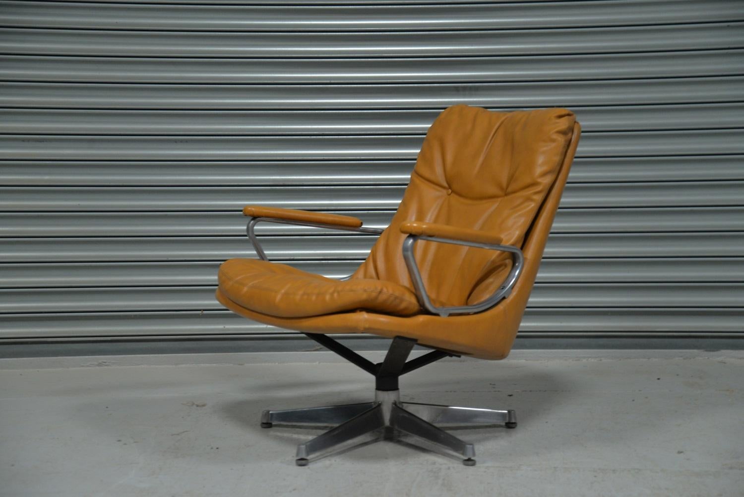 Swiss Vintage Strassle Gentilina Lounge Armchair by Andre Vandenbeuck, 1960s For Sale