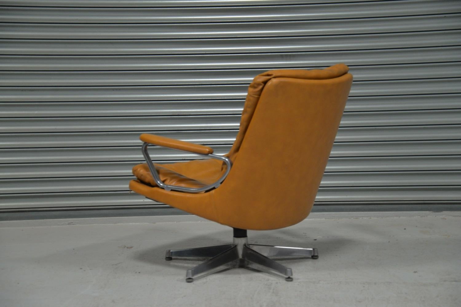 Mid-20th Century Vintage Strassle Gentilina Lounge Armchair by Andre Vandenbeuck, 1960s For Sale