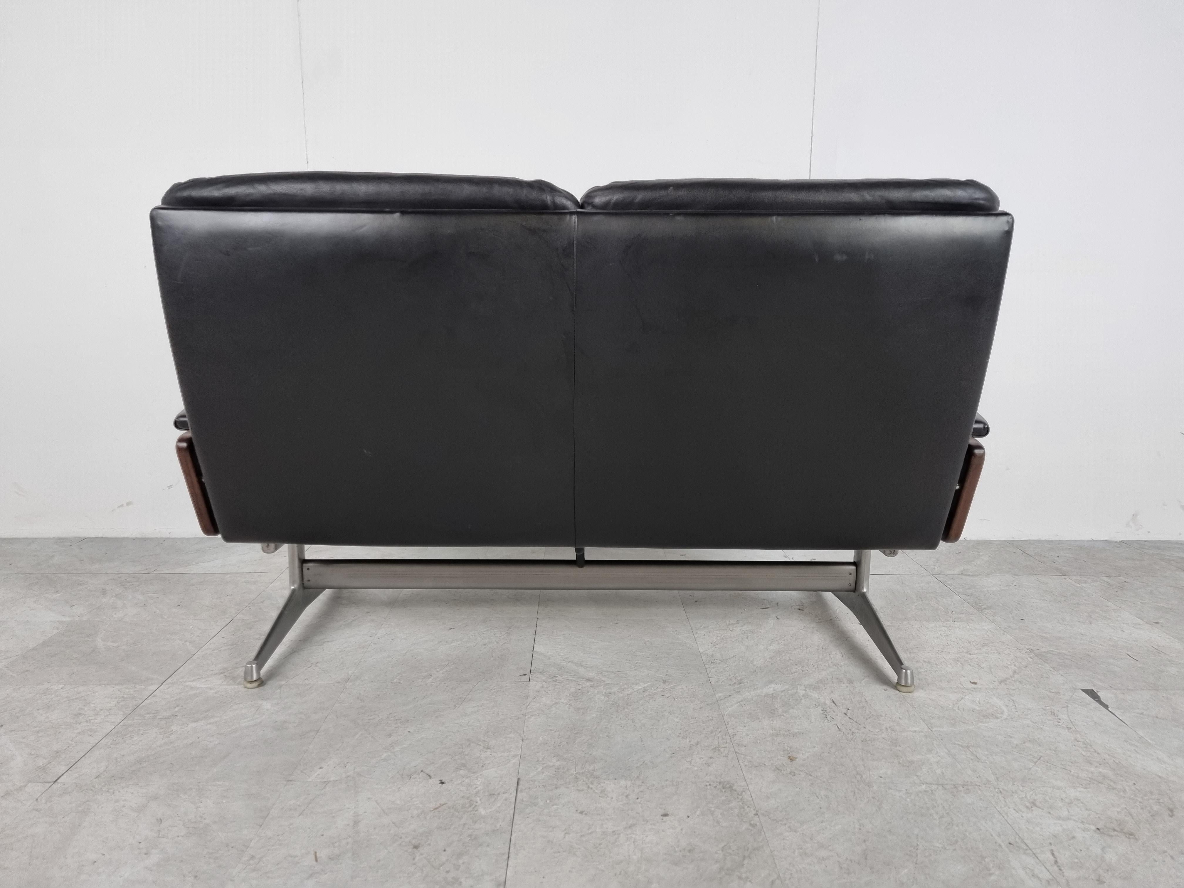 Vintage Strässle International King Sofa by André Vandenbeuck, 1960s 5