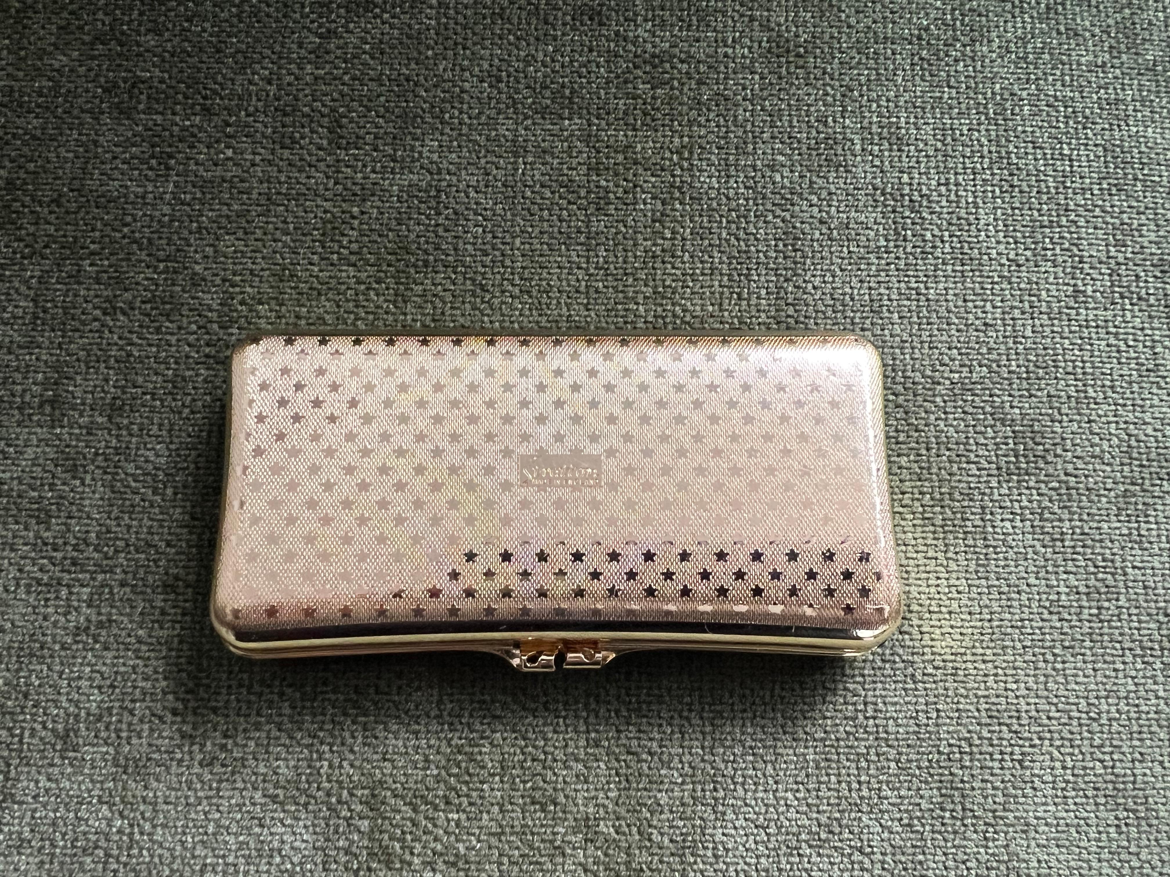  Vintage Stratton Cigarette Case & Bric Lux Paris Lipstick Lights Set Unisexe 