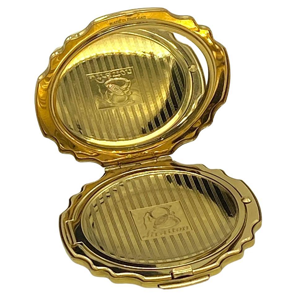 Moderne Compact vintage en nacre de Stratton en vente