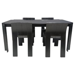 Vintage 'Strip' Dining Room set by Gijs Bakker for Castelijn, 1970s