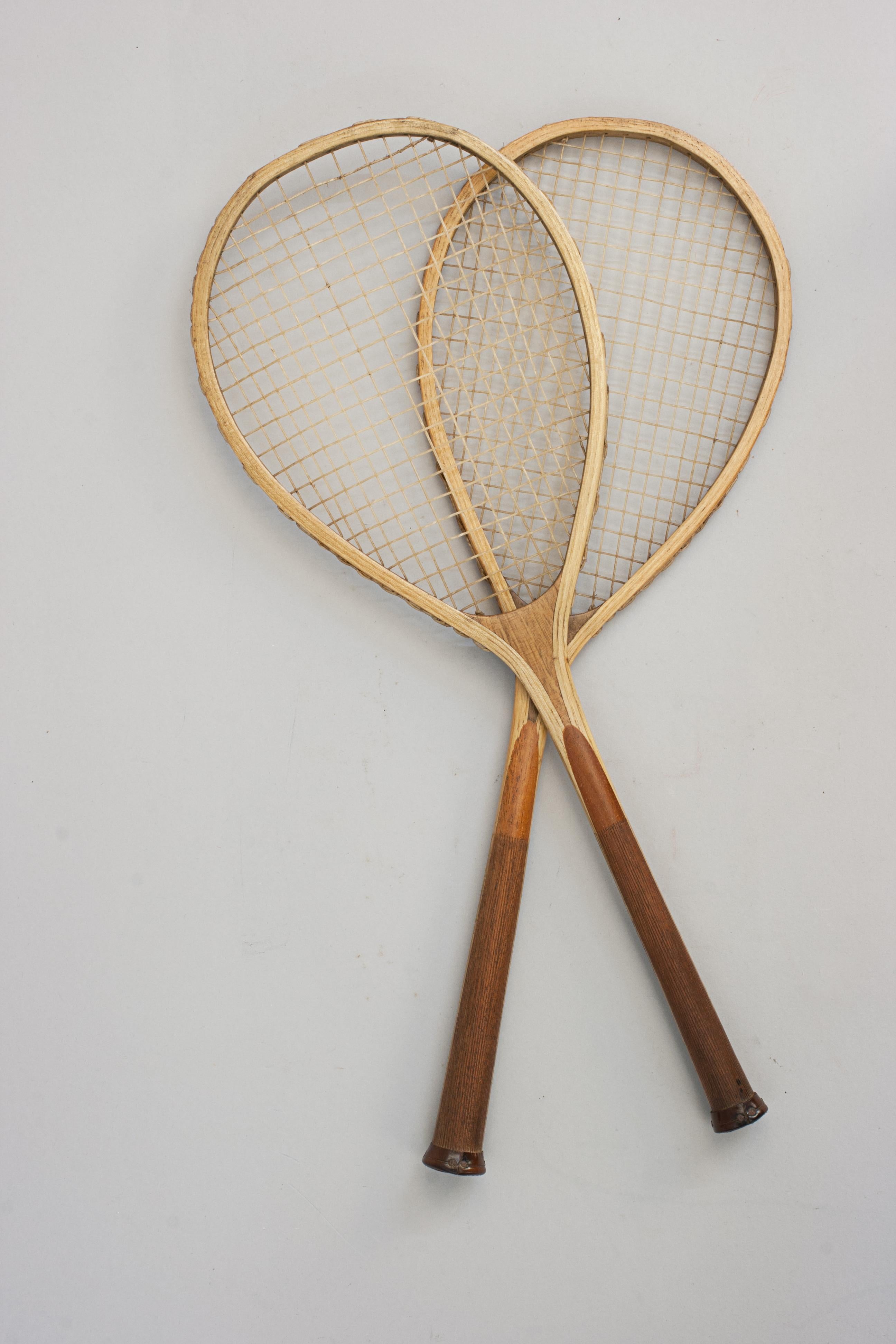 Vintage, Strung Table Tennis Rackets For Sale 5