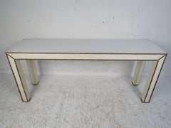Vintage Studded Console Table