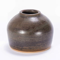Vintage Studio Ceramics Bud Vase - Natural Earth Glaze