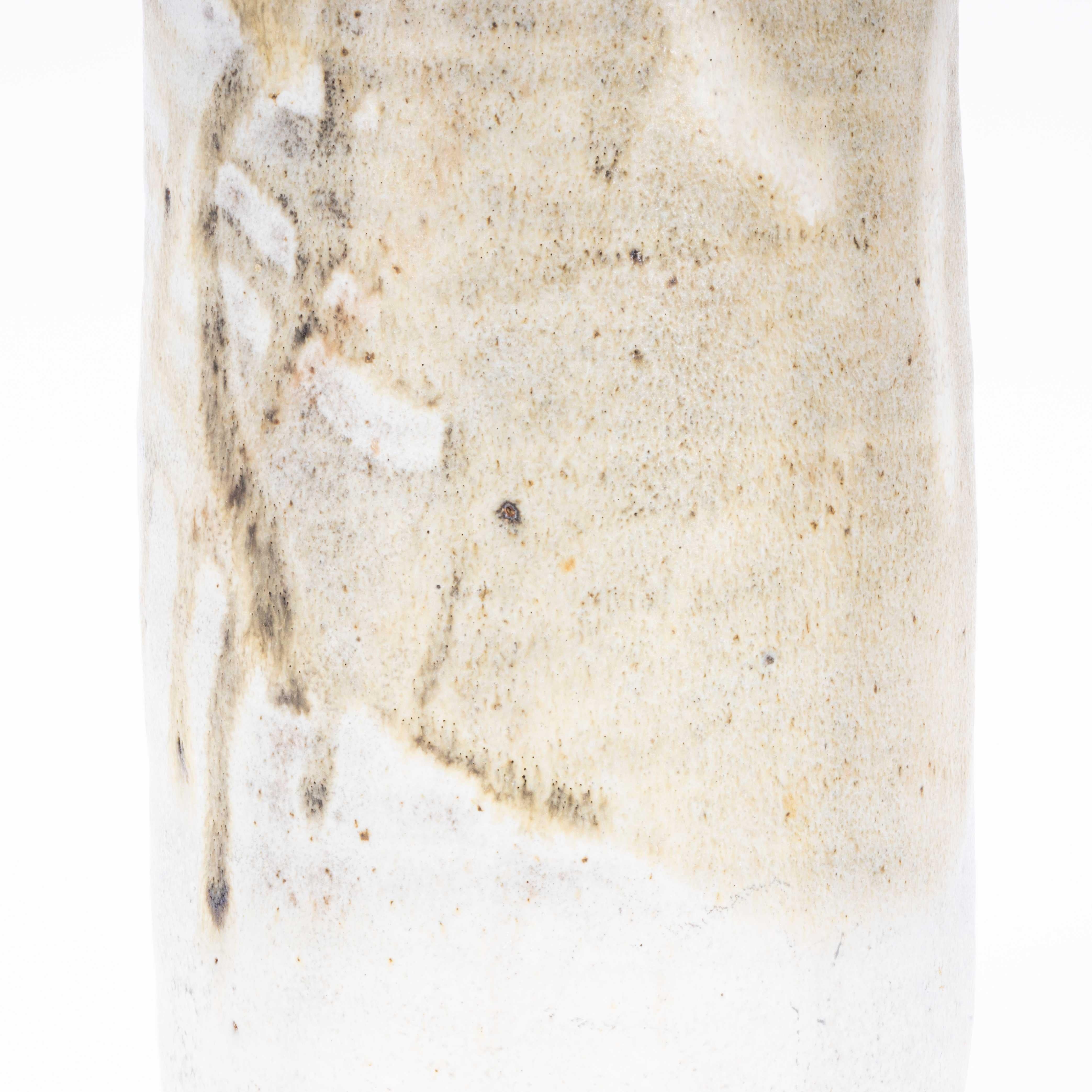 20th Century Vintage Studio Ceramics Tall Vase - Washed Glaze