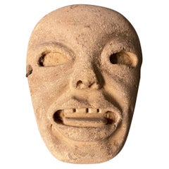 Vintage Studio Crafted Ceramic Tribal Mask