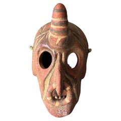 Vintage Studio Crafted Ceramic Tribal Mask