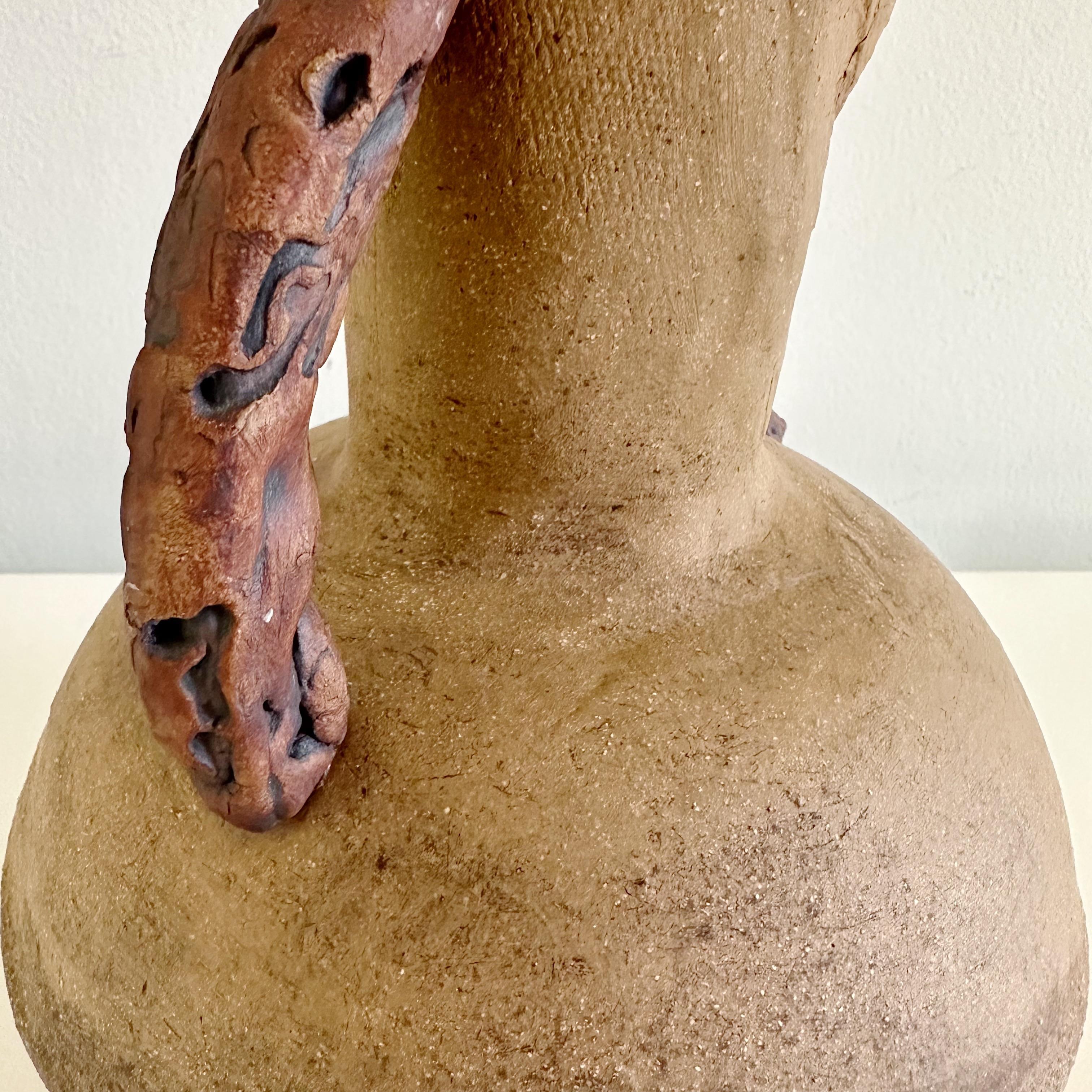 Vintage Studio Figural Pottery by Ruth Joffa (1920-2017) In Good Condition For Sale In West Palm Beach, FL