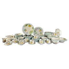 Vintage Studio Nova Barrier Reef Hand Painted Dinner Serveware 68 Pieces