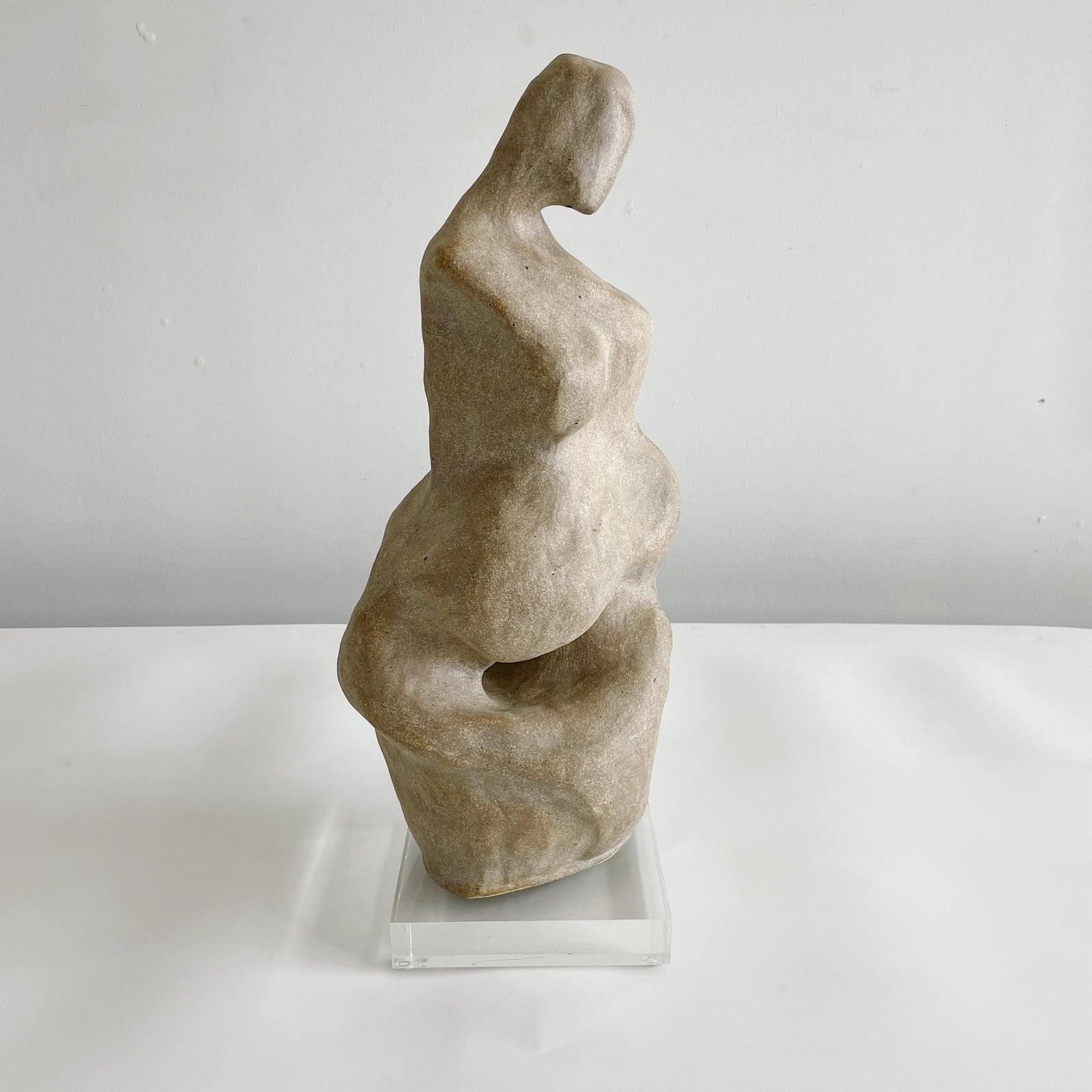 Vintage Studio Pottery Abstract Figural Sculpture 2