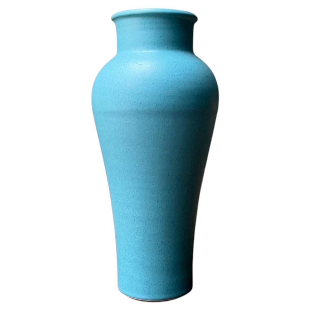 Vaso vintage Studio Pottery Blu