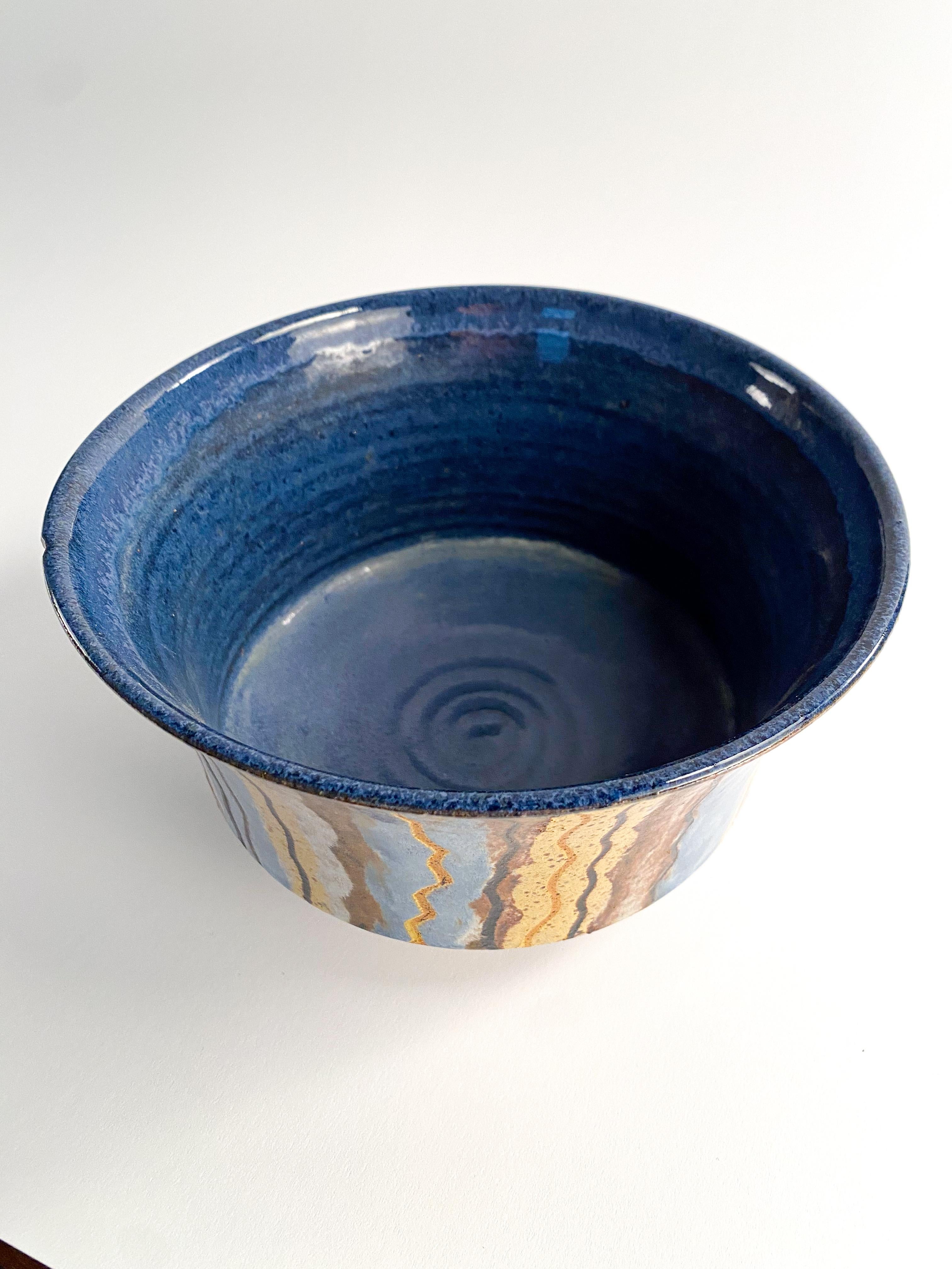 Ceramic Vintage Studio Pottery Bowl For Sale